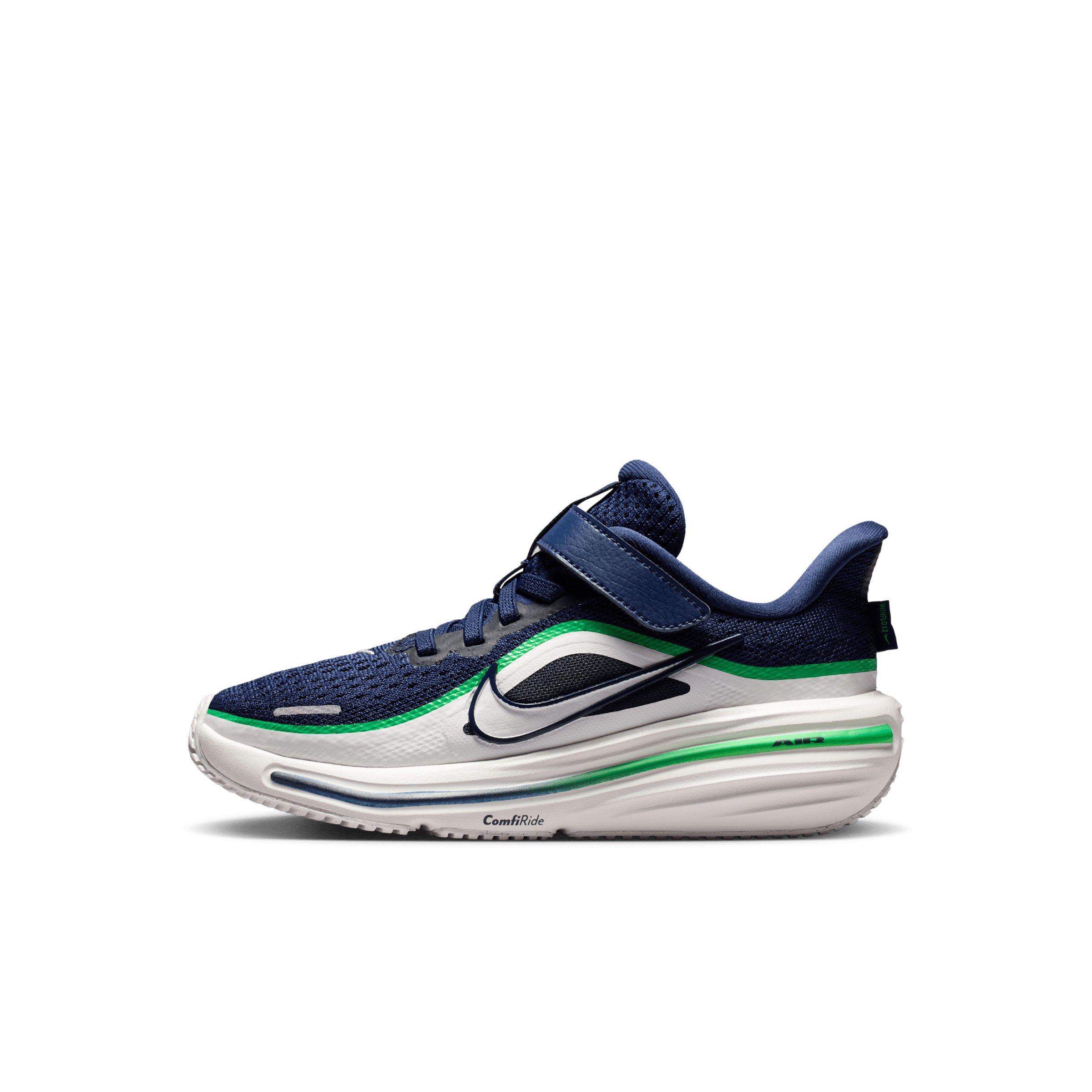 Nike Winflo 12 "Midnight Navy/Green Spark/Summit White" Preschool Boys' Running Shoe - NAVY/GREEN/WHITE