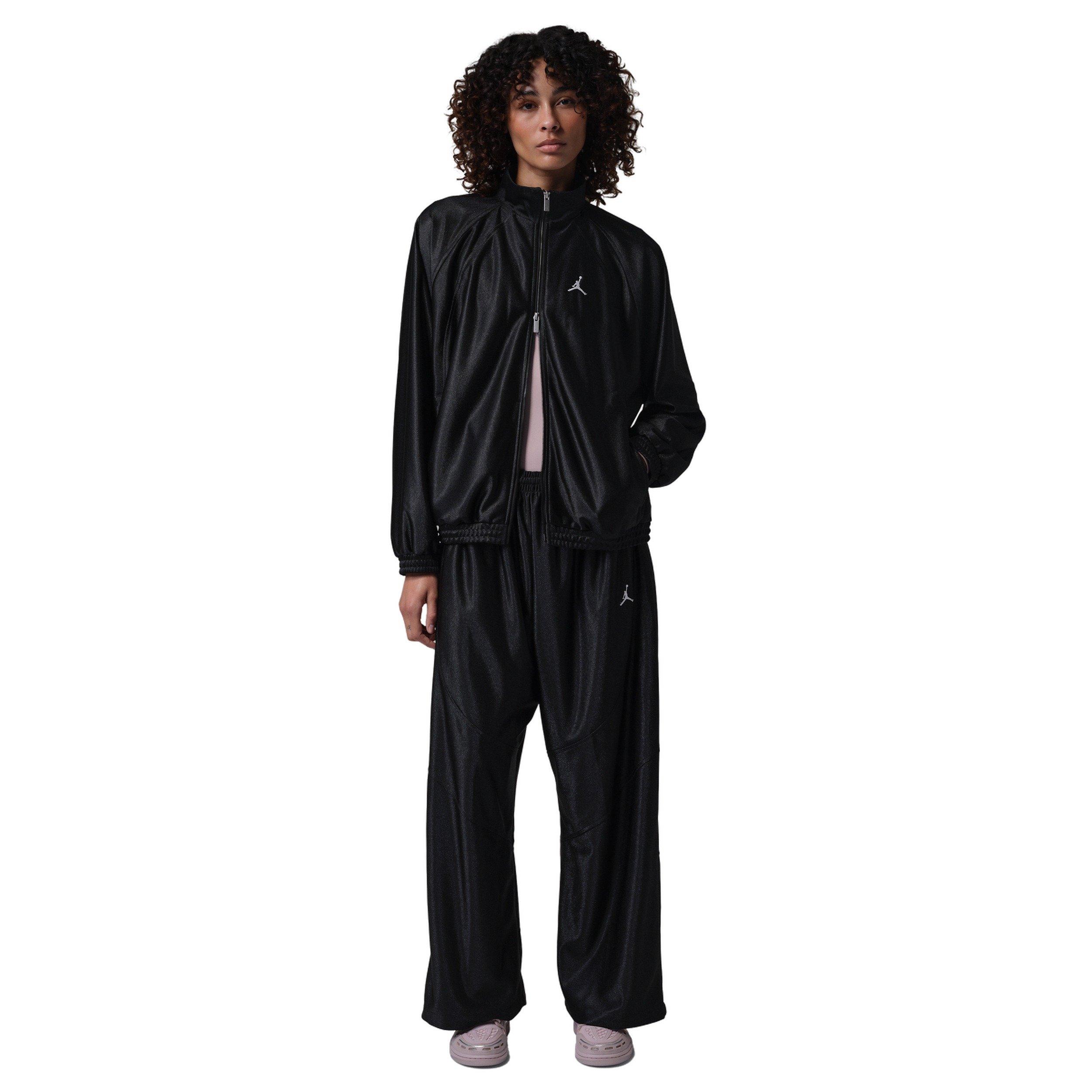 Jordan Woman's Brooklyn DuraSheen Track Jacket -Black - BLACK Thumbnail View 6