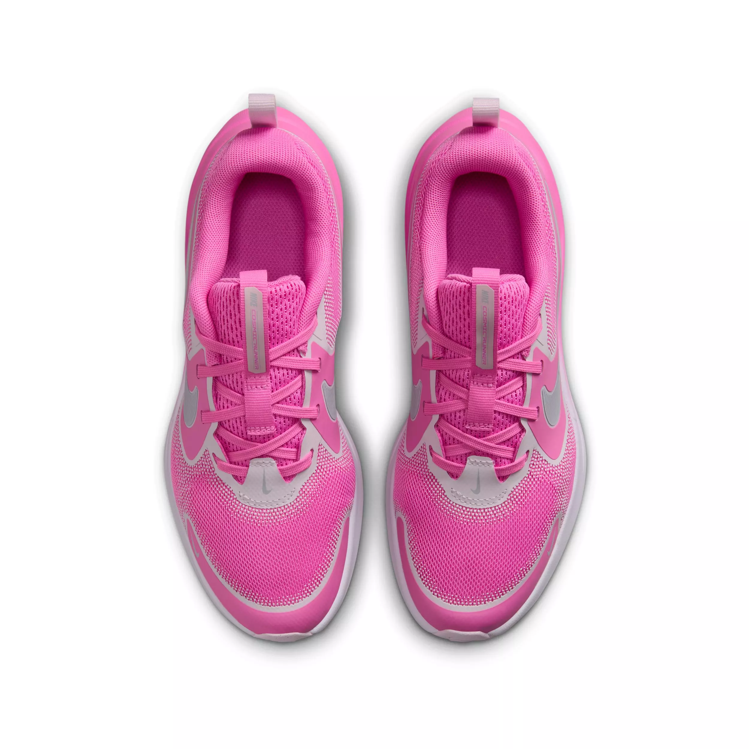 Nike Cosmic Runner "Playful Pink/Bleached Lilac/Black" Grade School Girls' Running Shoe - PINK/LILAC/BLACK