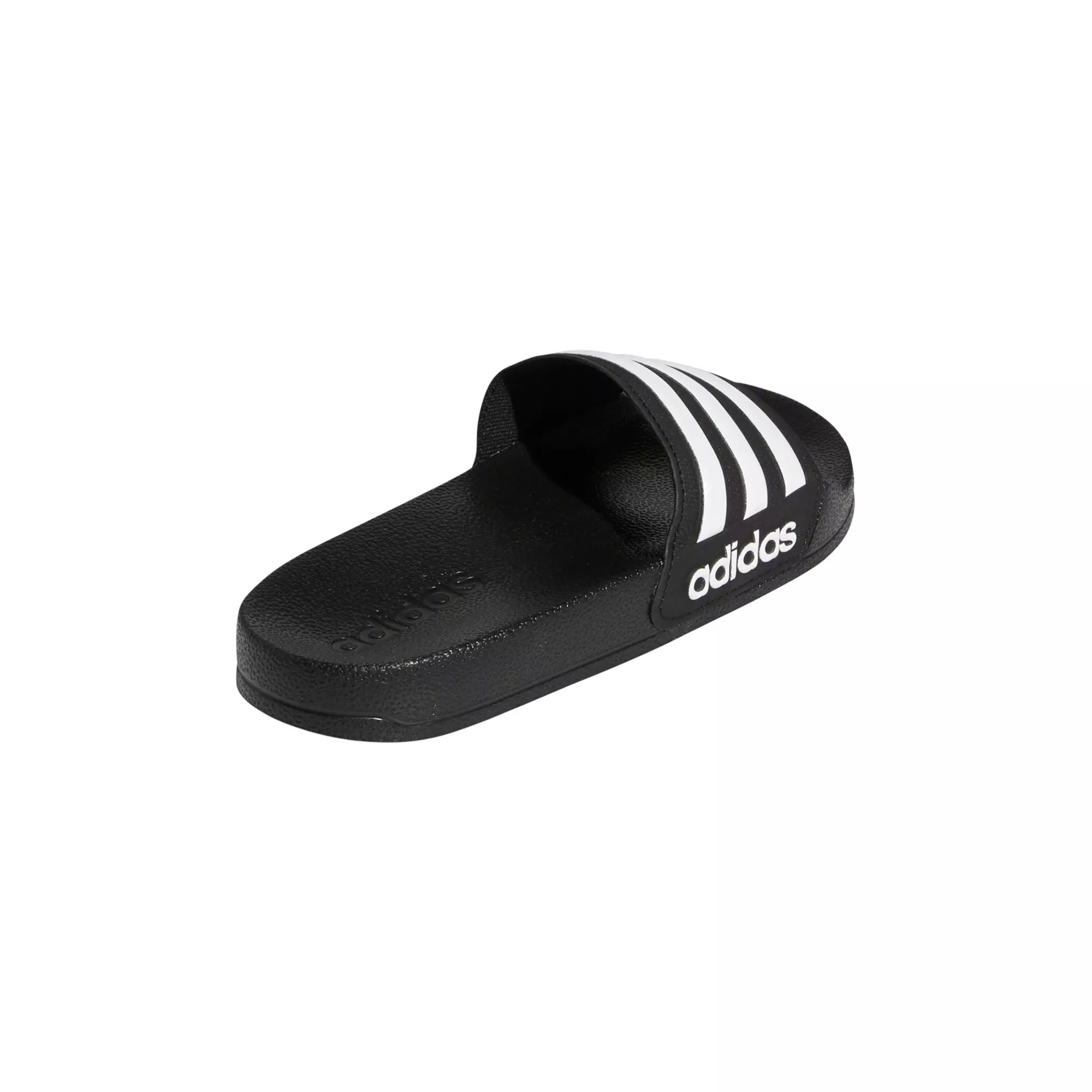 adidas Adilette "Core Black/White" Preschool Kids' Shower Slide - BLACK
