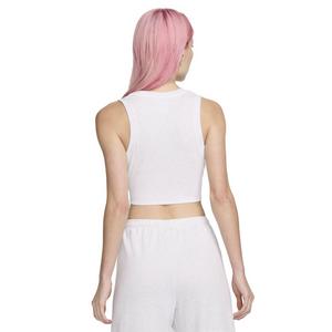 Nike Women's Sportswear Chill Knit Tight Cropped Mini-Rib Tank
