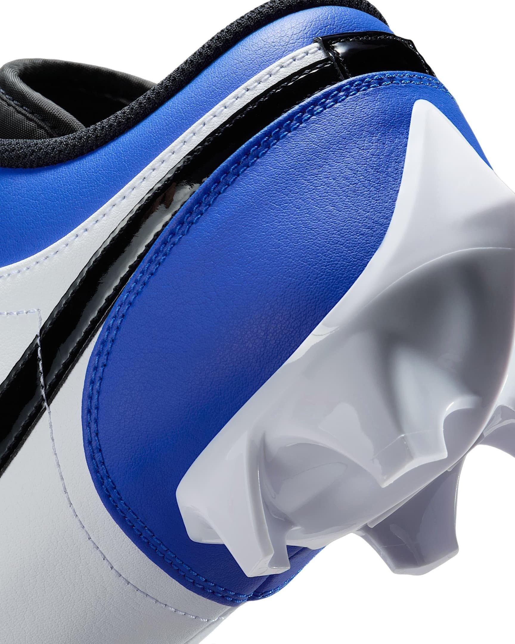 Jordan 1 Low TD "Game Royal/White/Black" Men's Football Cleat - ROYAL/WHITE/BLACK Thumbnail View 7