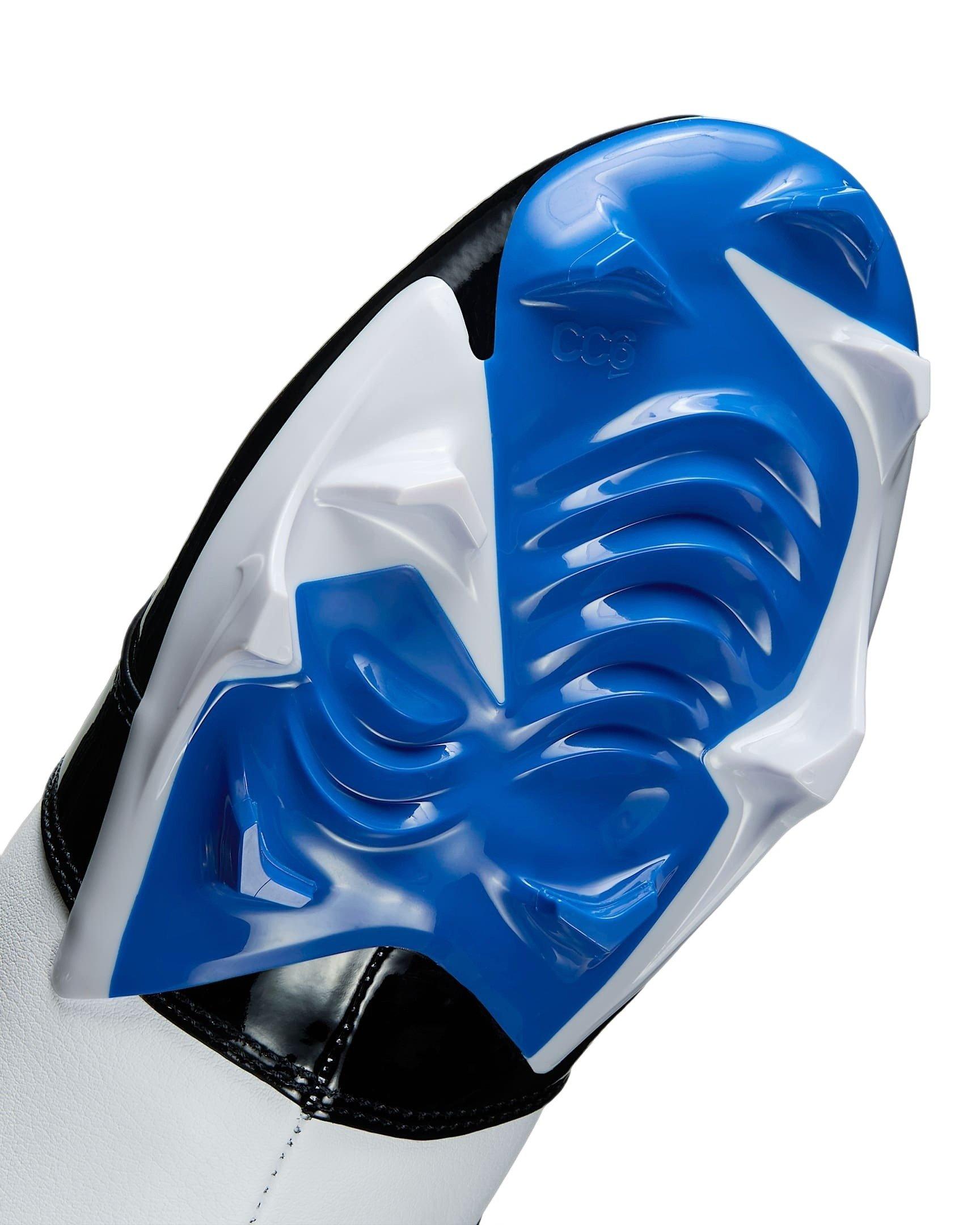 Jordan 1 Low TD "Game Royal/White/Black" Men's Football Cleat - ROYAL/WHITE/BLACK Thumbnail View 8