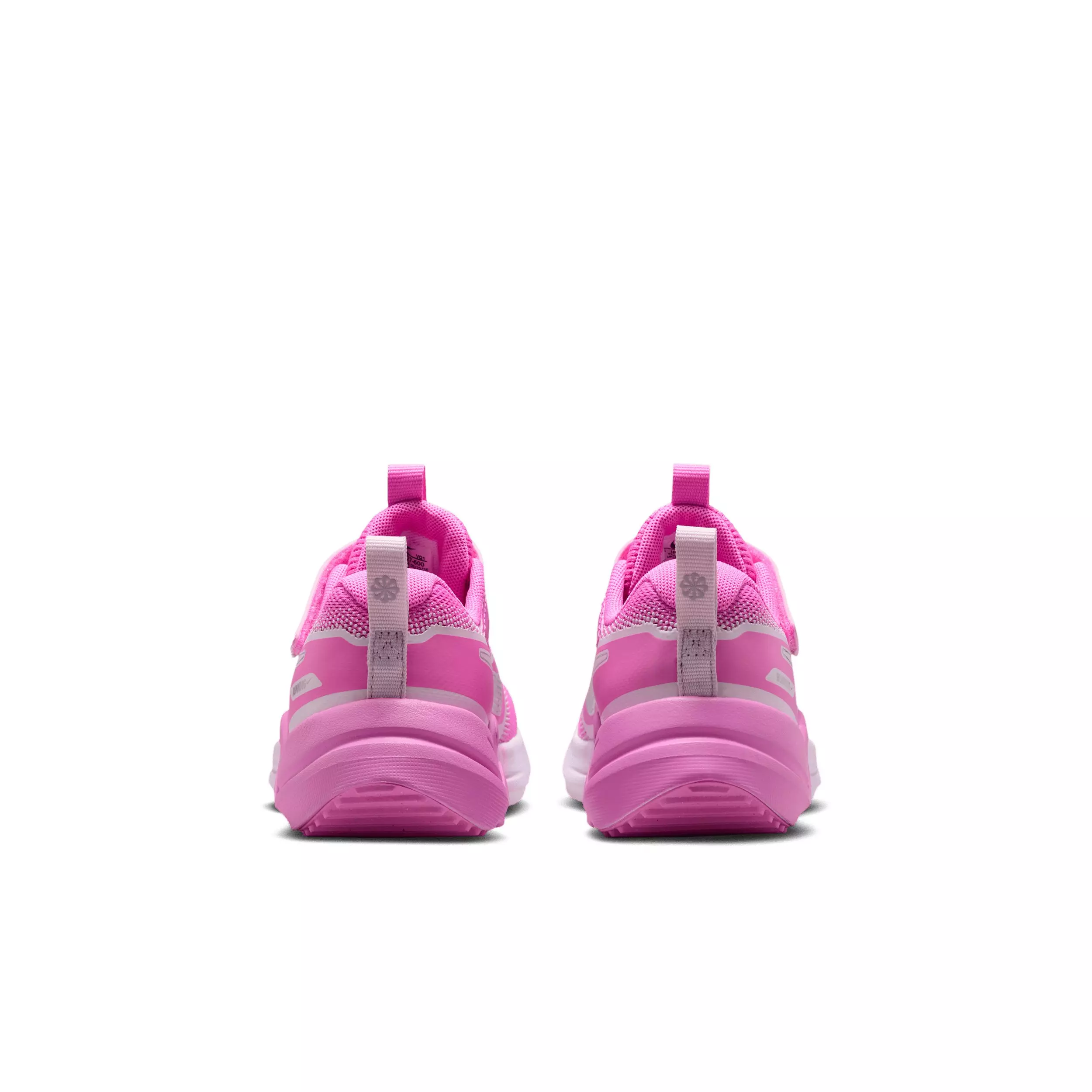 Nike Cosmic Runner Swoosh "Playful Pink/Bleached Lilac/Black" Preschool Girls' Running Shoe - PINK/LILAC/BLACK