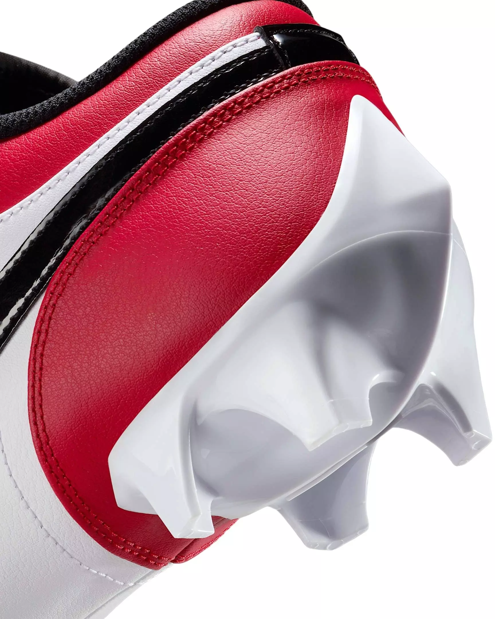 Jordan 1 Low TD "Gym Red/White/Black" Men's Football Cleat - RED/WHITE/BLACK