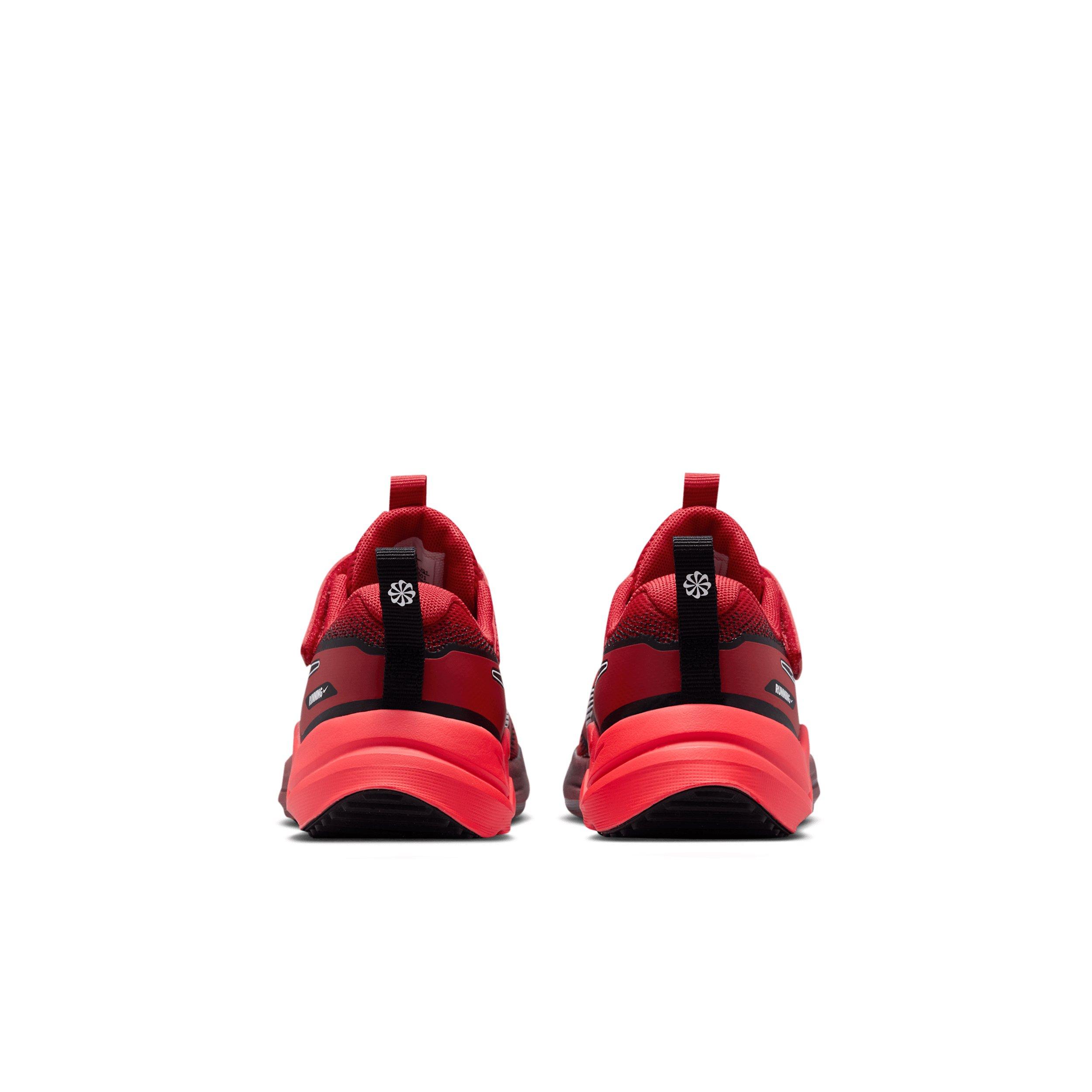 Nike Cosmic Runner Swoosh "University Red/Red Orbit/White" Preschool Boys' Running Shoe - RED/RED/WHITE