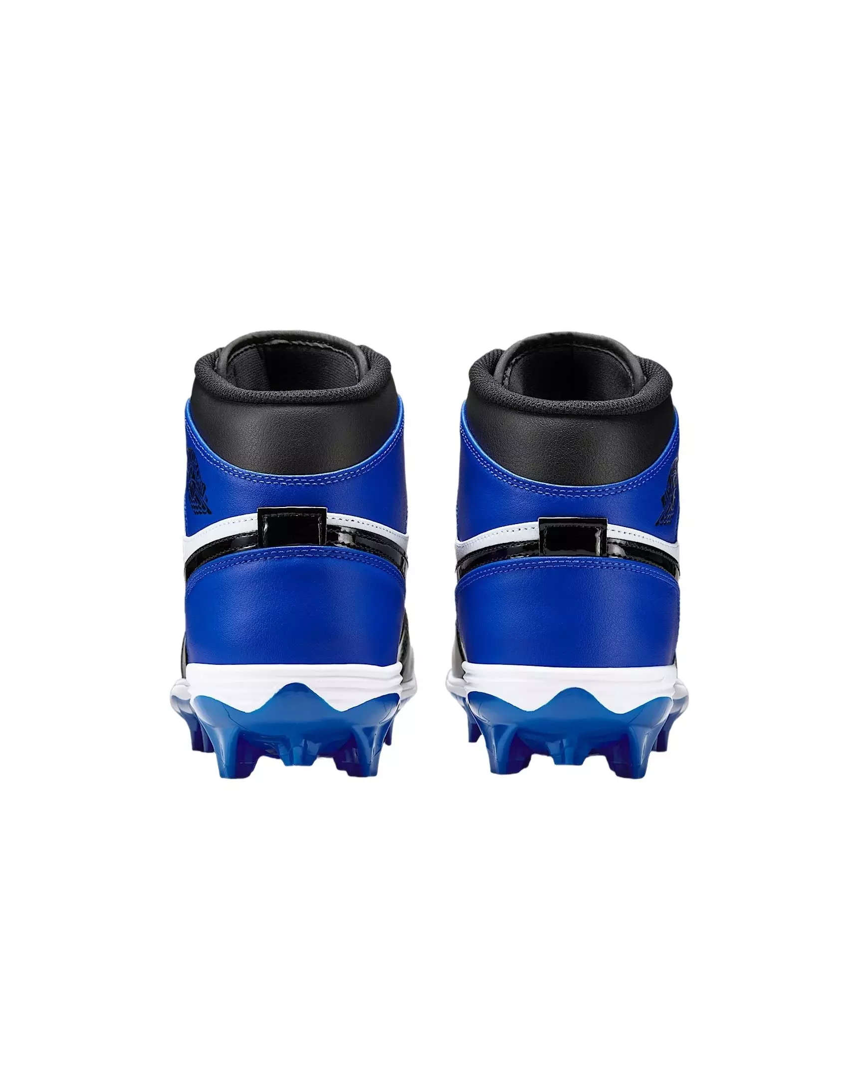 Jordan 1 Mid TD "Game Royal/White/Black" Men's Football Cleat - ROYAL/WHITE/BLACK