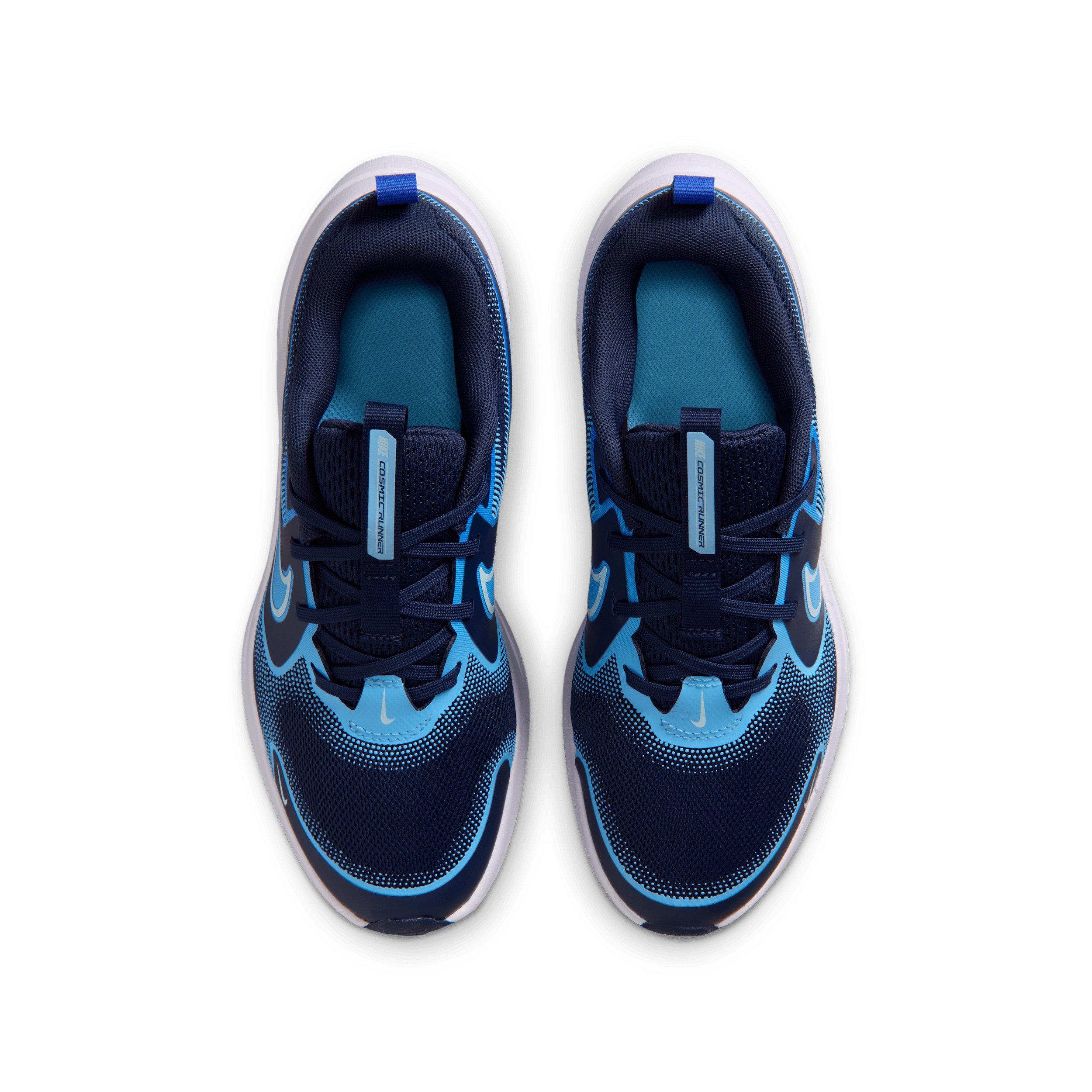 Nike Cosmic Runner "Midnight Navy/Racer Blue/Blue/Glacier Blue" Grade School Boys' Running Shoe - NAVY/BLUE/BLUE/BLUE