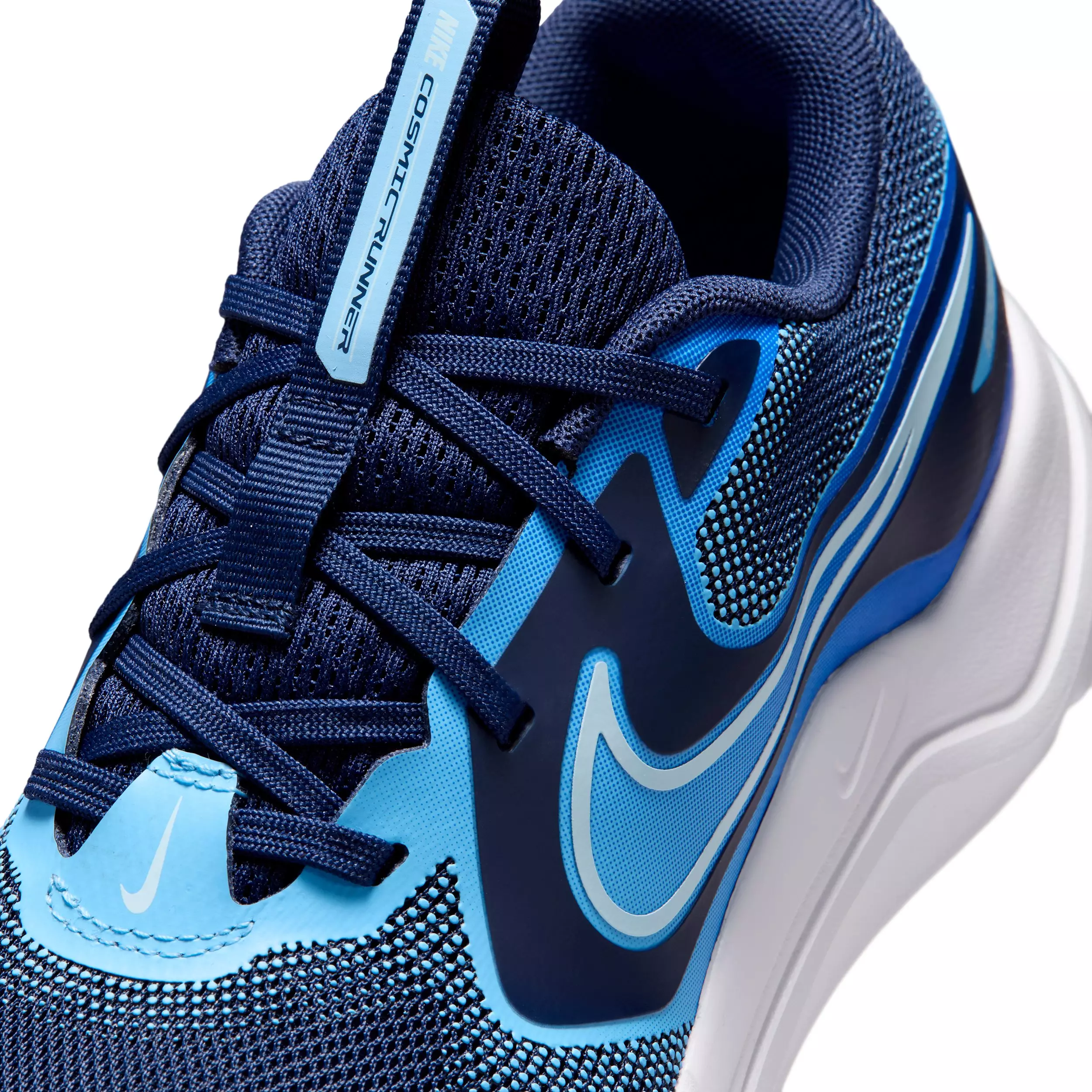 Nike Cosmic Runner "Midnight Navy/Racer Blue/Blue/Glacier Blue" Grade School Boys' Running Shoe - NAVY/BLUE/BLUE/BLUE