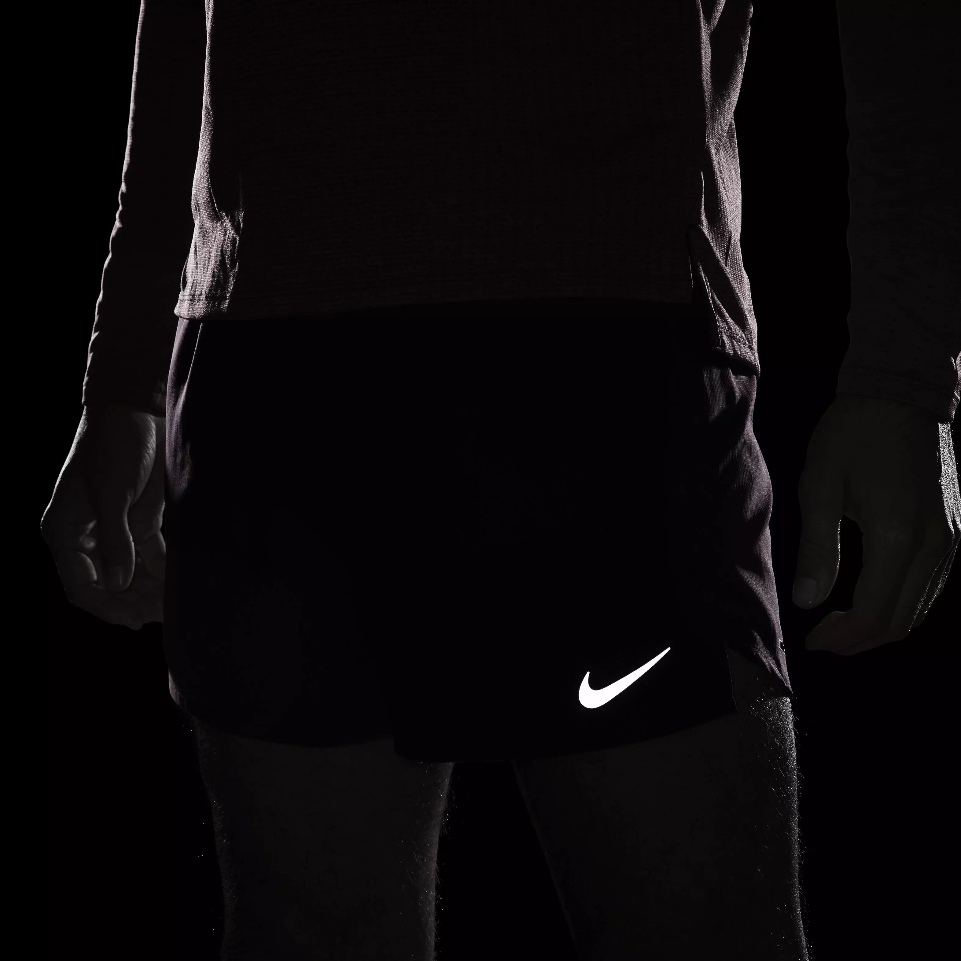 Nike Men's Dri-FIT Stride 5" Brief-Lined Running Shorts - RED