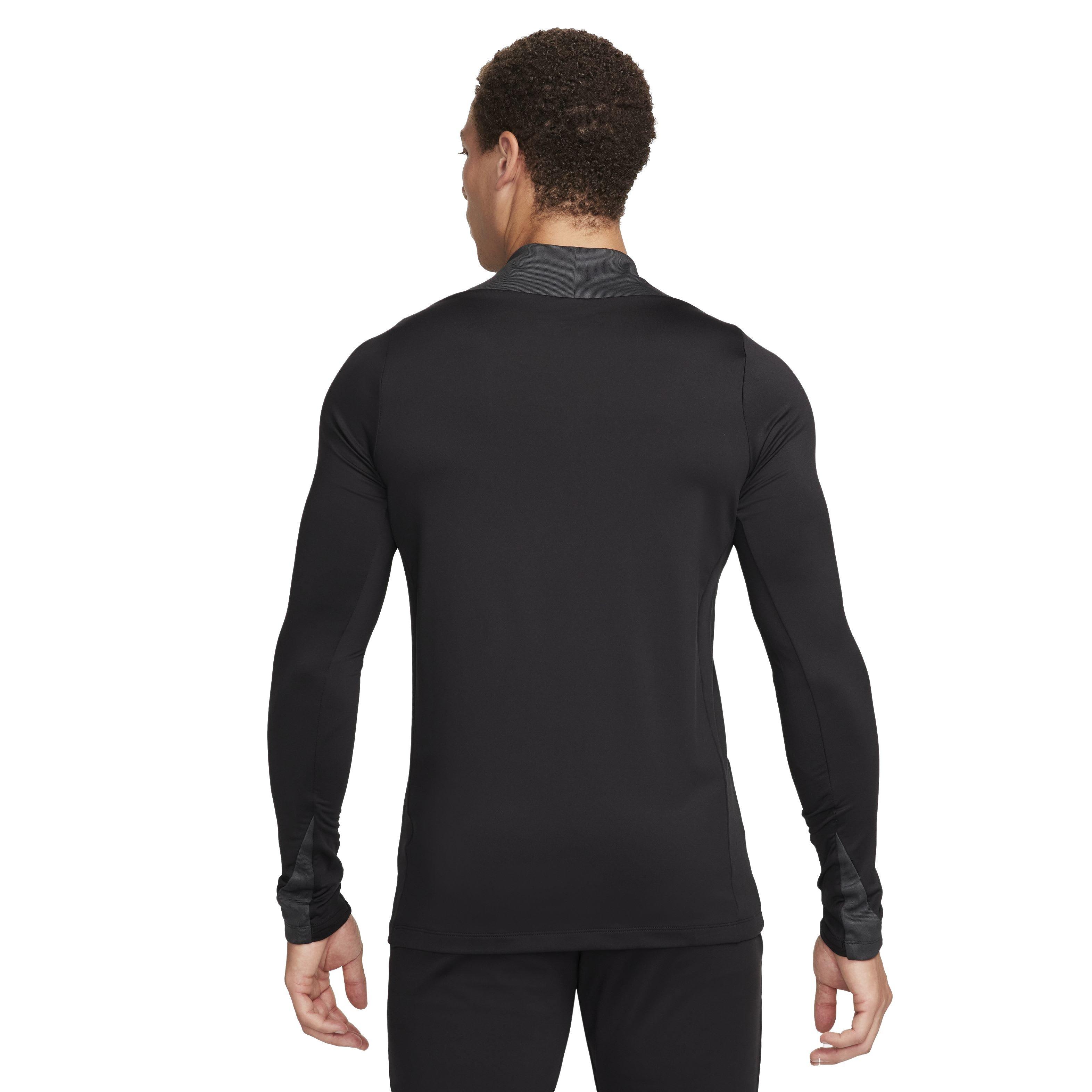 Nike Men's Strike Dri-FIT Soccer 1/2 Zip Top - Black - BLACK Thumbnail View 2