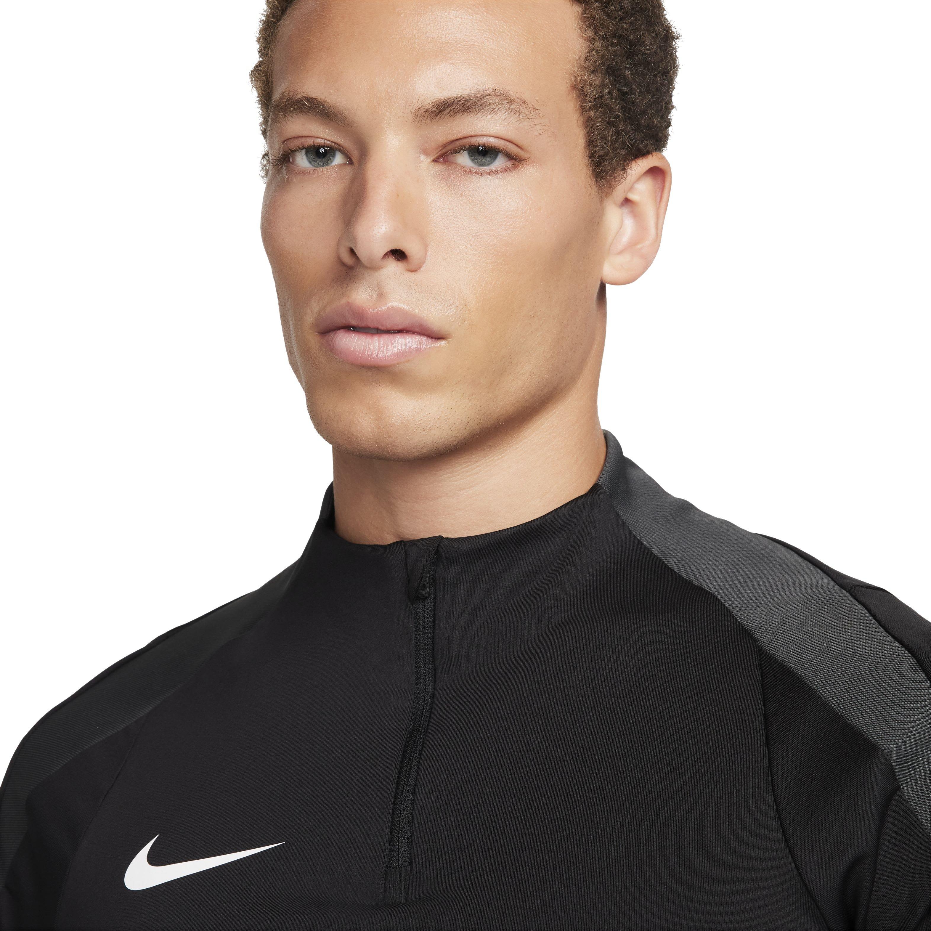 Nike Men's Strike Dri-FIT Soccer 1/2 Zip Top - Black - BLACK Thumbnail View 3