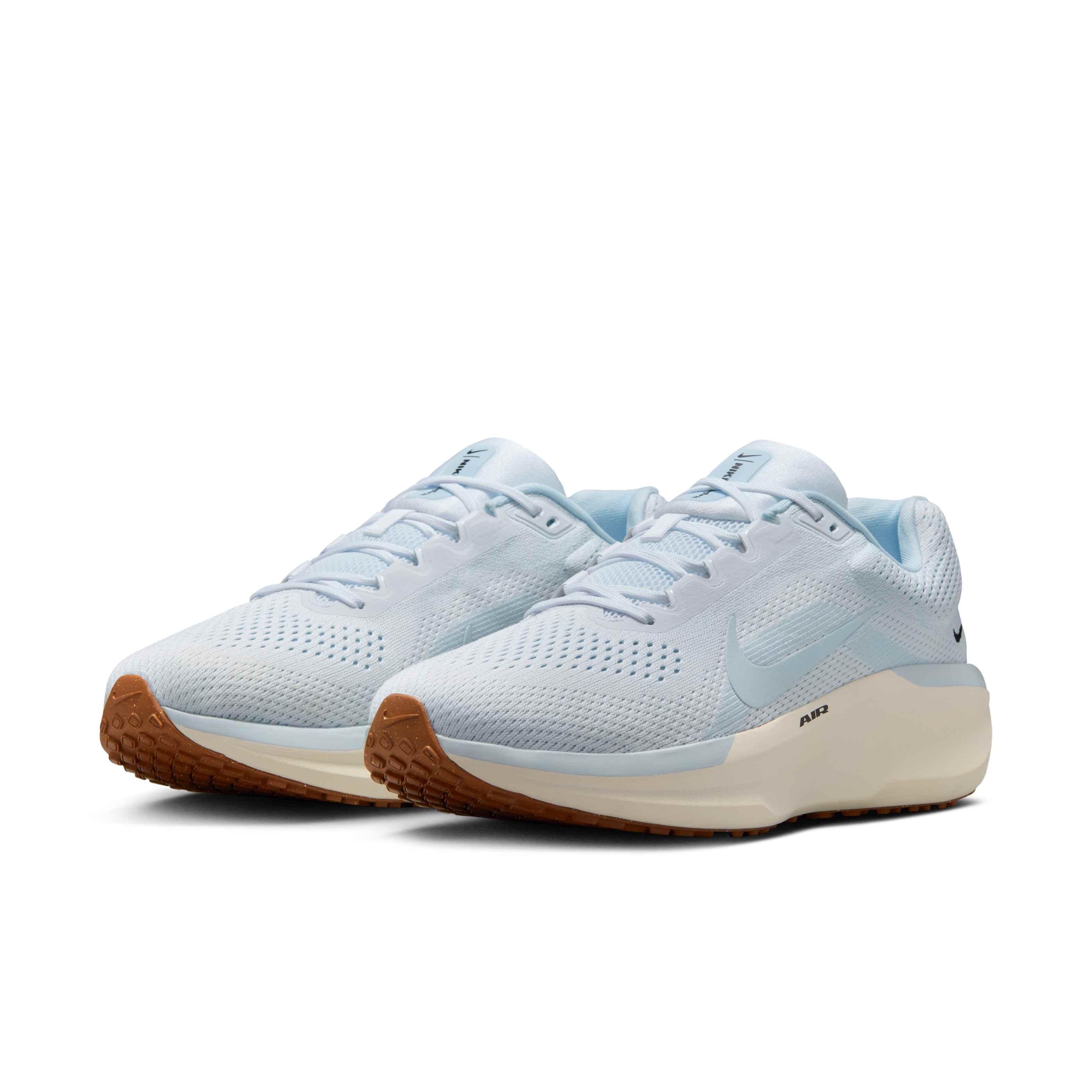 Nike Winflo 11 "White/Blue Tint/Sail/Black" Men's Running Shoe - WHITE/BLUE/SAIL/BLACK Thumbnail View 3