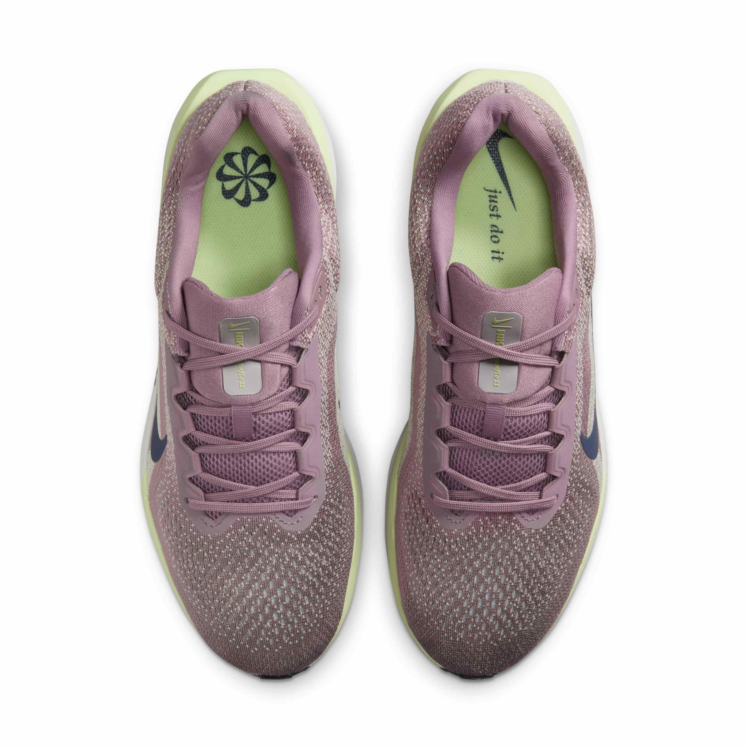 Nike Winflo 11 "Taupe Grey/Vast Grey/Barely Volt/Obsidian" Men's Running Shoe - GREY/GREY/VOLT/OBSIDIAN Thumbnail View 4