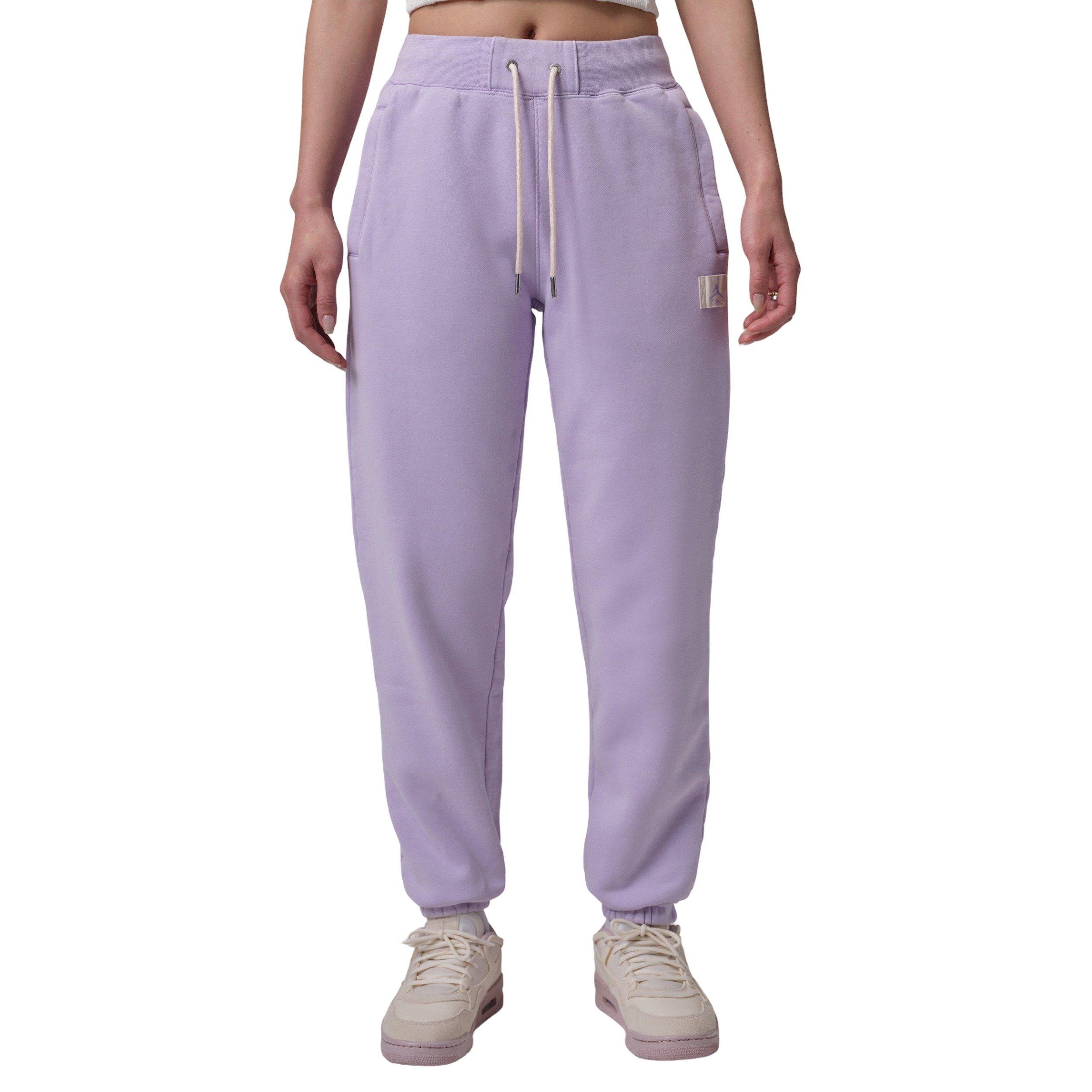Jordan Women's Brooklyn Fleece Pants -Purple - PURPLE Thumbnail View 1