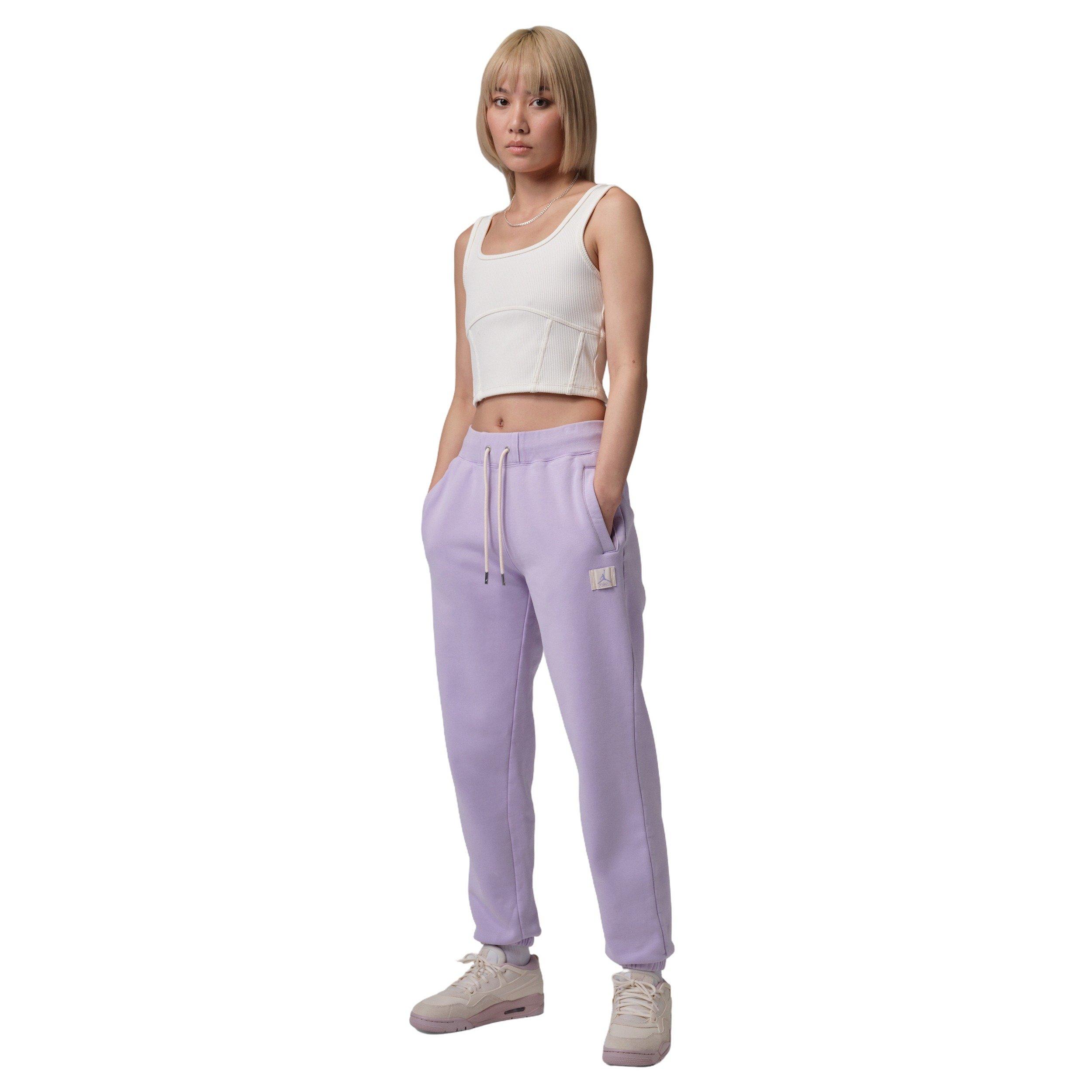 Jordan Women's Brooklyn Fleece Pants -Purple - PURPLE Thumbnail View 5