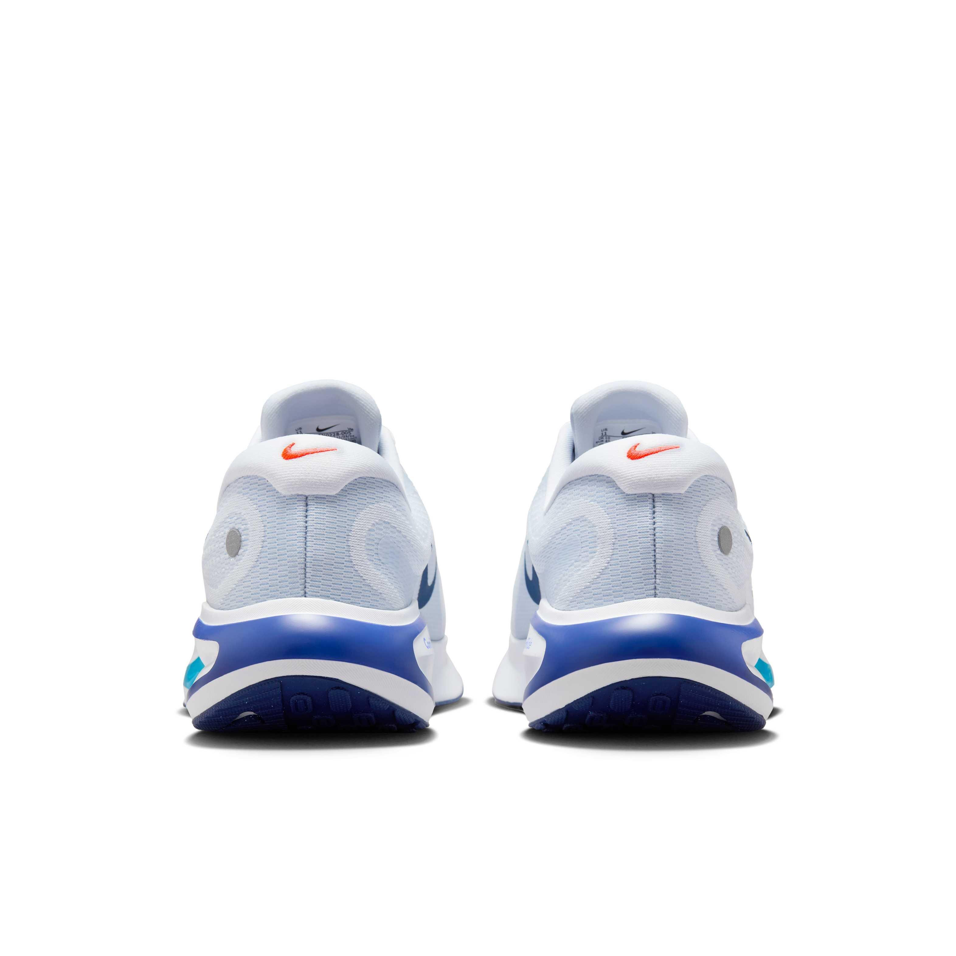 Nike Journey Run "Football Grey/Aluminum/Blue Lightning/Blue Void" Men's Running Shoe - GREY/ALUMNINUM/BLUE/BLUE Thumbnail View 5