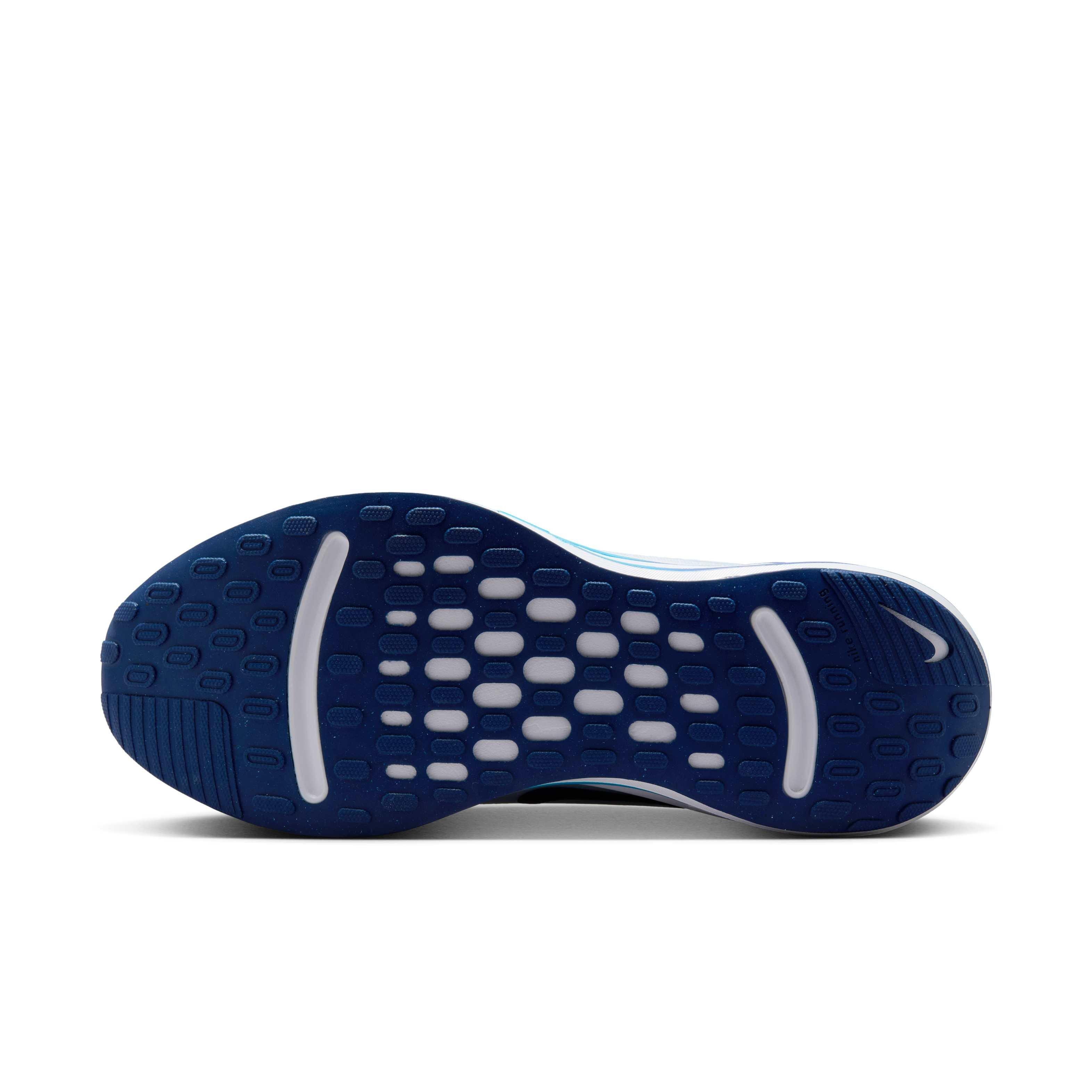 Nike Journey Run "Football Grey/Aluminum/Blue Lightning/Blue Void" Men's Running Shoe - GREY/ALUMNINUM/BLUE/BLUE Thumbnail View 6