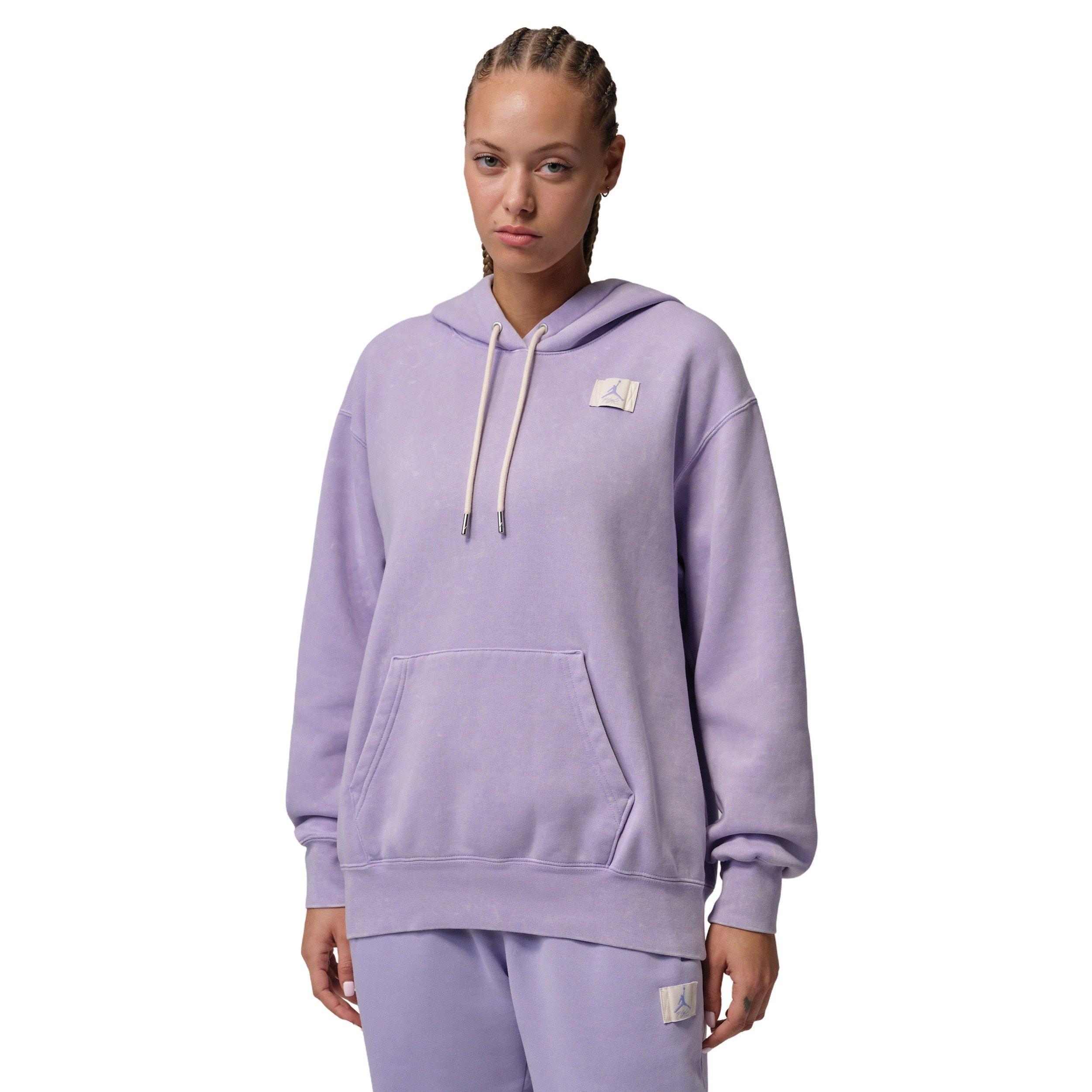 Jordan Women's Brooklyn Fleece Pullover Hoodie -Purple - PURPLE Thumbnail View 1