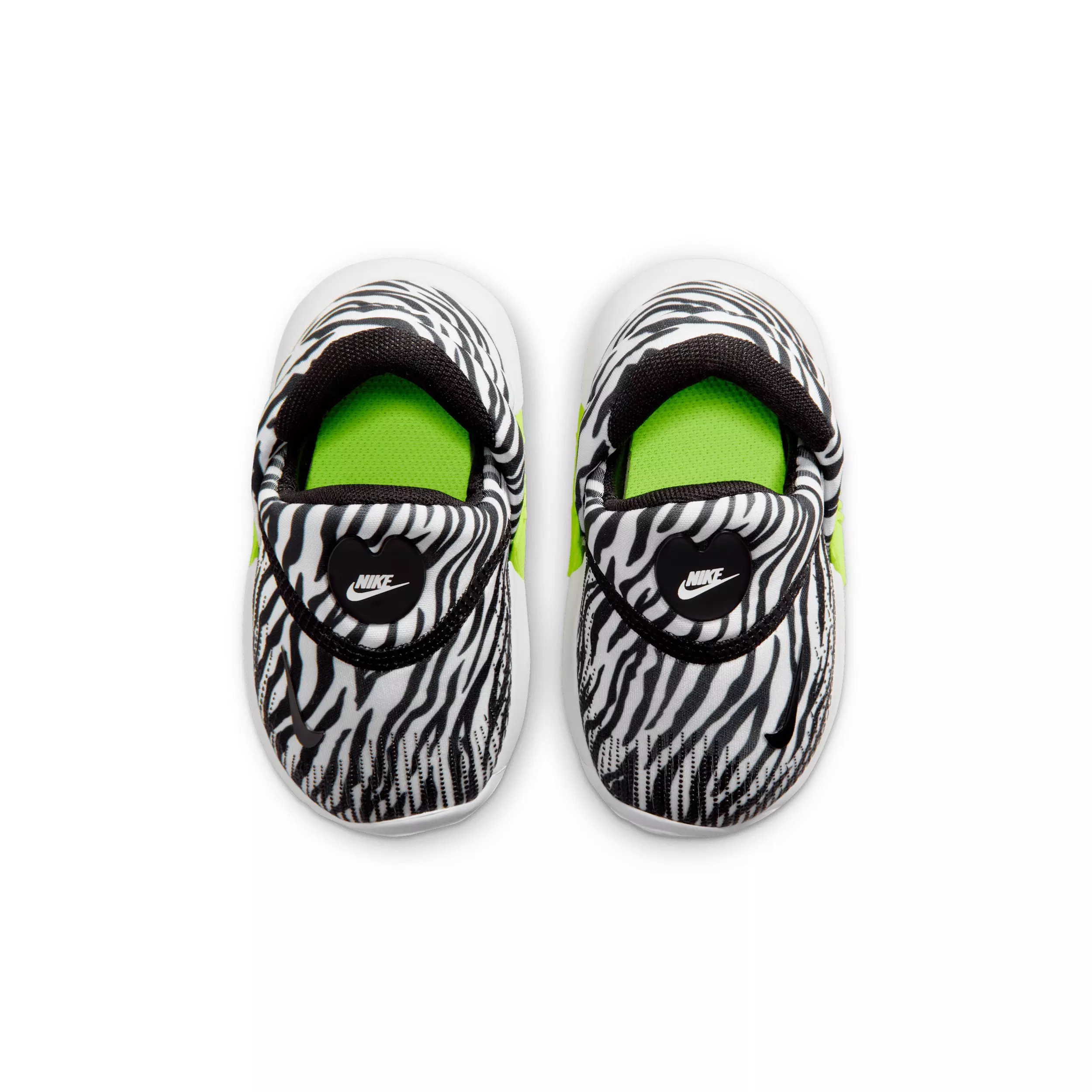 Nike Swoosh Go "White/Volt/Black" Infant Boys' Shoe - WHITE/VOLT/BLACK