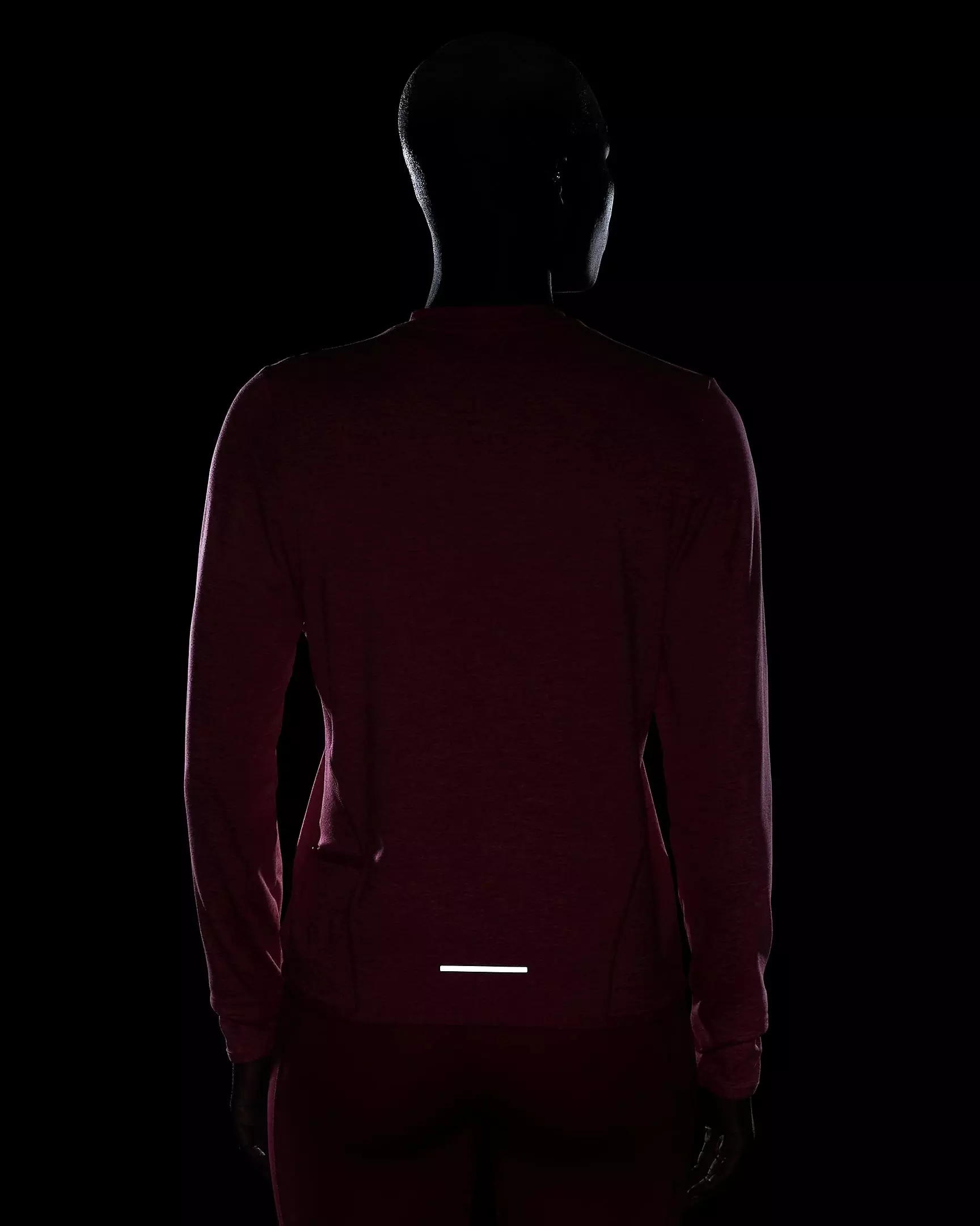 Nike Women's Dri-FIT Swift Element UV Crewneck Running Top - PINK