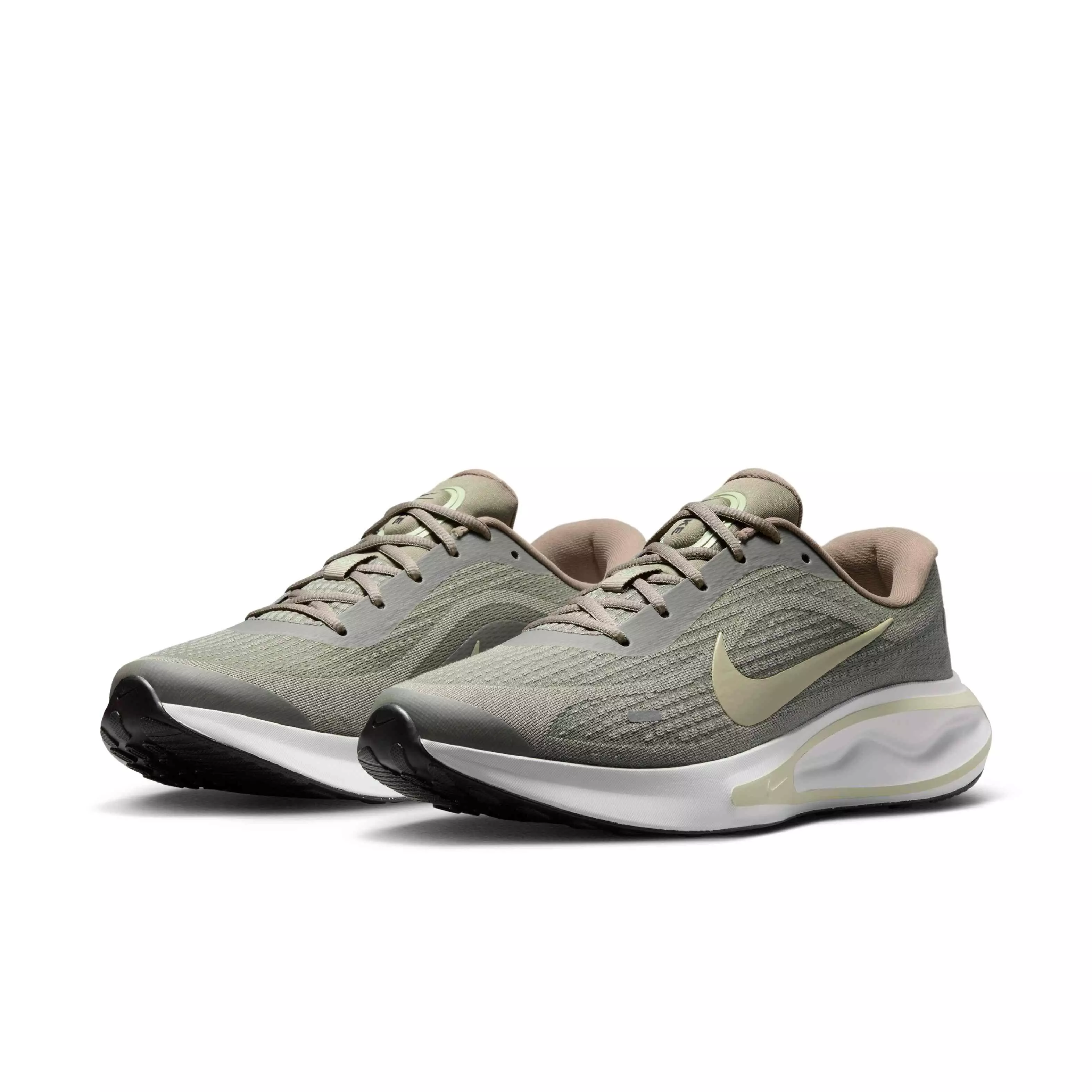 Nike Journey Run "Light Army/Off Noir/Photon Dust/Olive Aura" Men's Running Shoe - LT ARMY/OFF NOIR/DUST/OLIVE