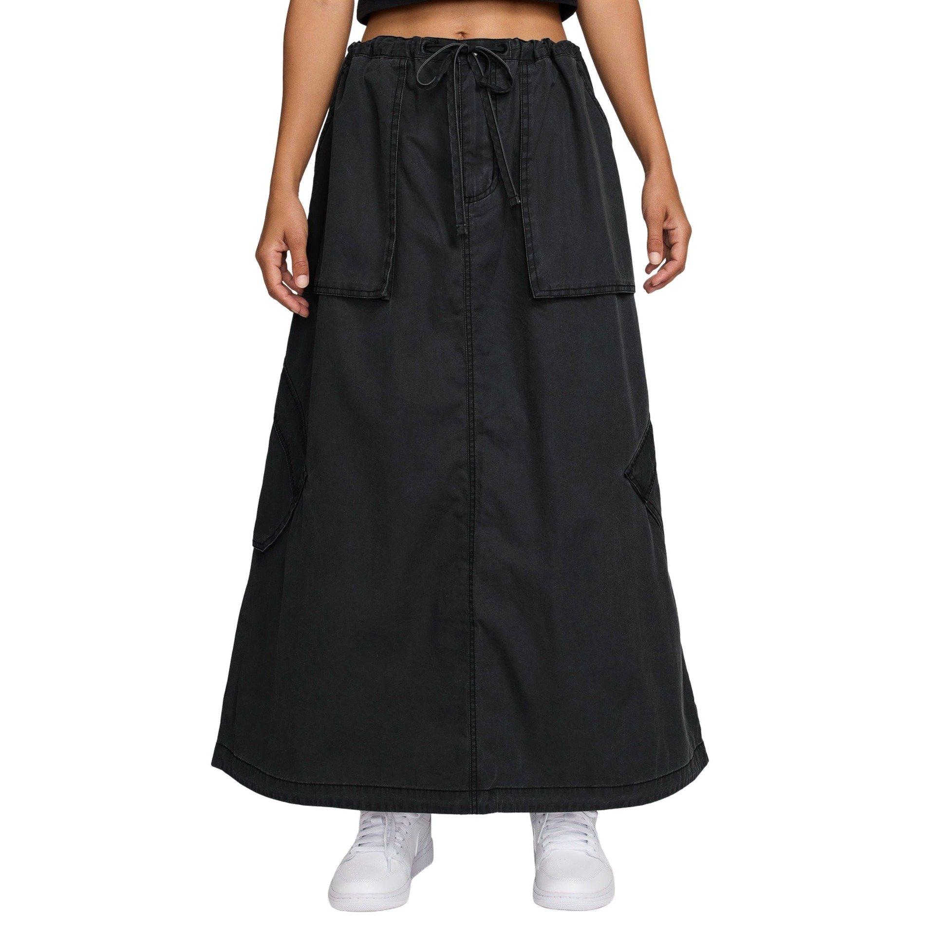 Jordan Women's Chicago Parachute Skirt -Black - BLACK Thumbnail View 1