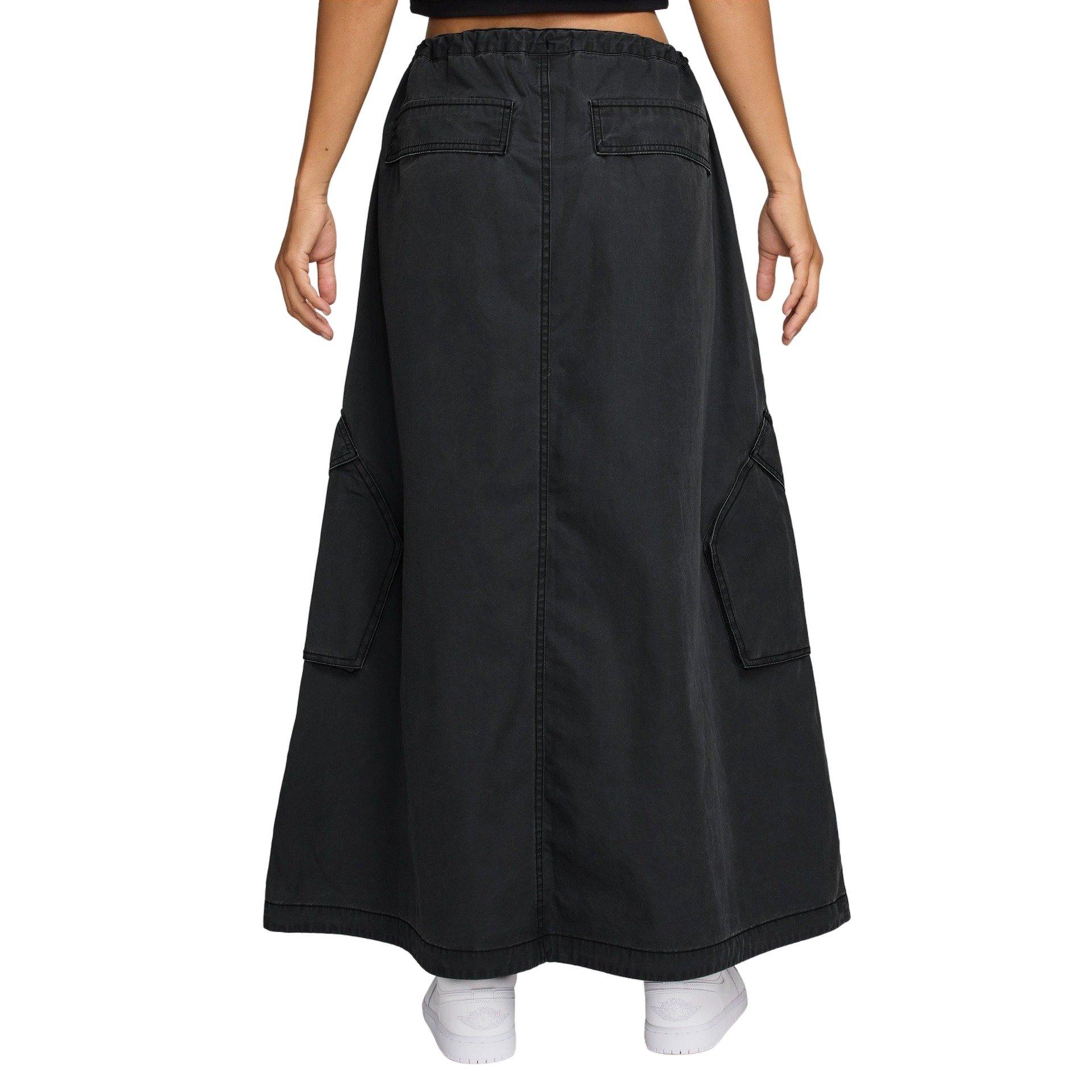 Jordan Women's Chicago Parachute Skirt - Black - BLACK Thumbnail View 2