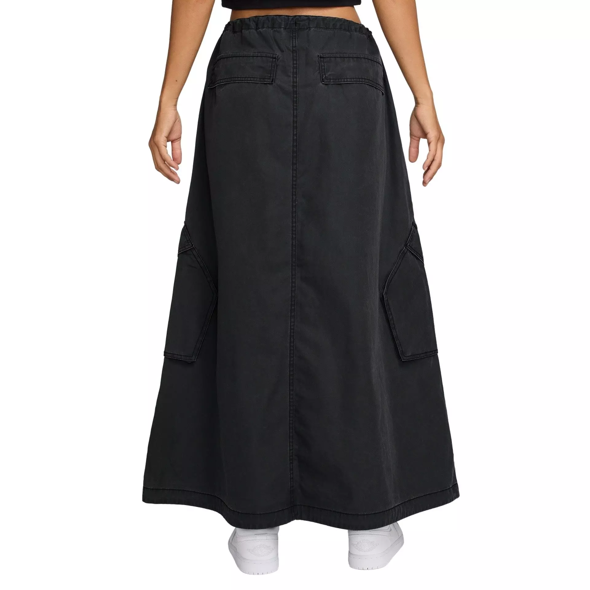 Jordan Women's Chicago Parachute Skirt - Black - BLACK