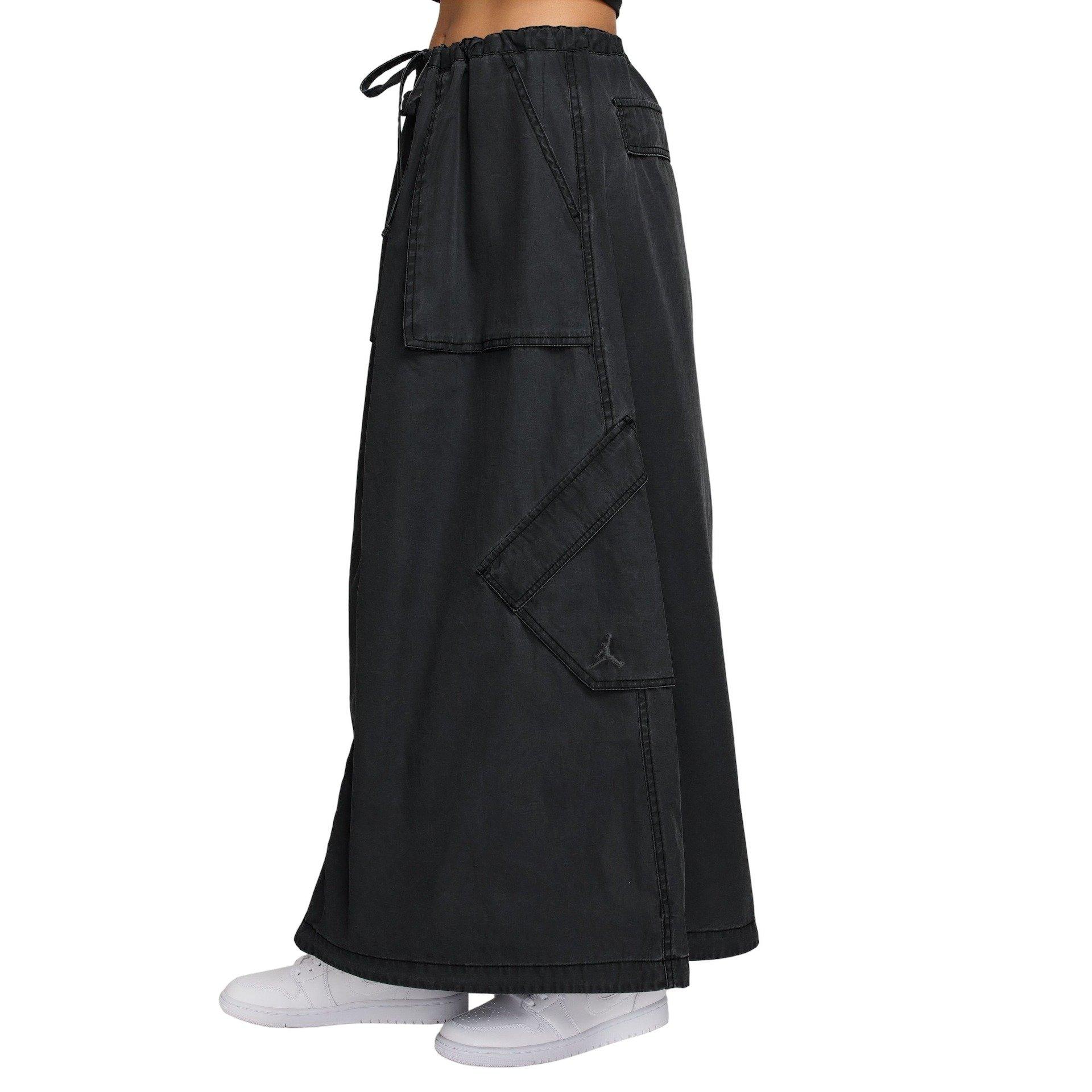 Jordan Women's Chicago Parachute Skirt - Black - BLACK Thumbnail View 3