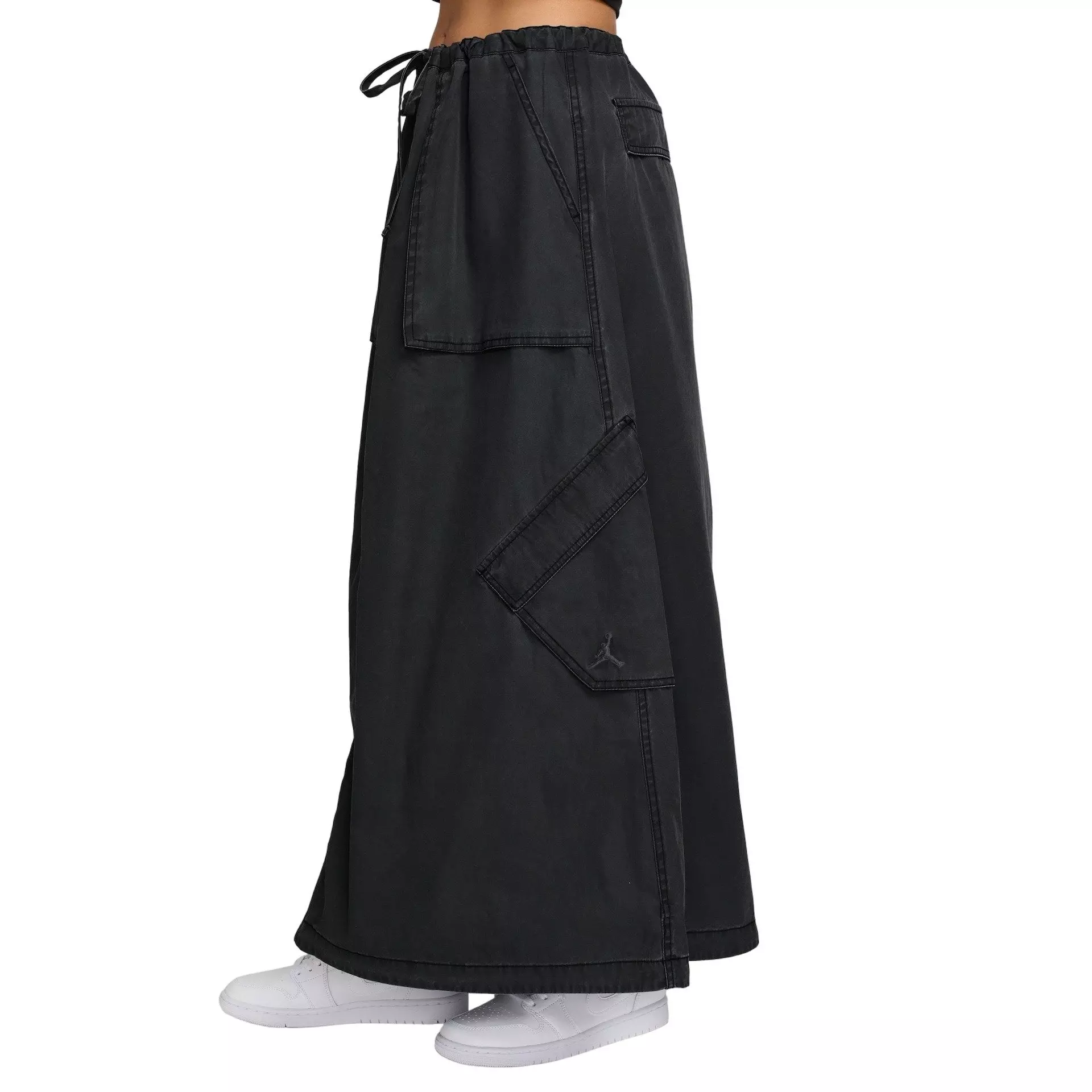 Jordan Women's Chicago Parachute Skirt - Black - BLACK