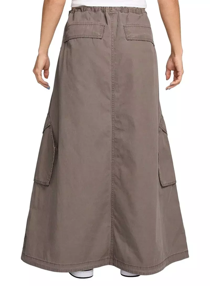 Jordan Women's Chicago Parachute Skirt - Olive Grey - OLIVE GREY