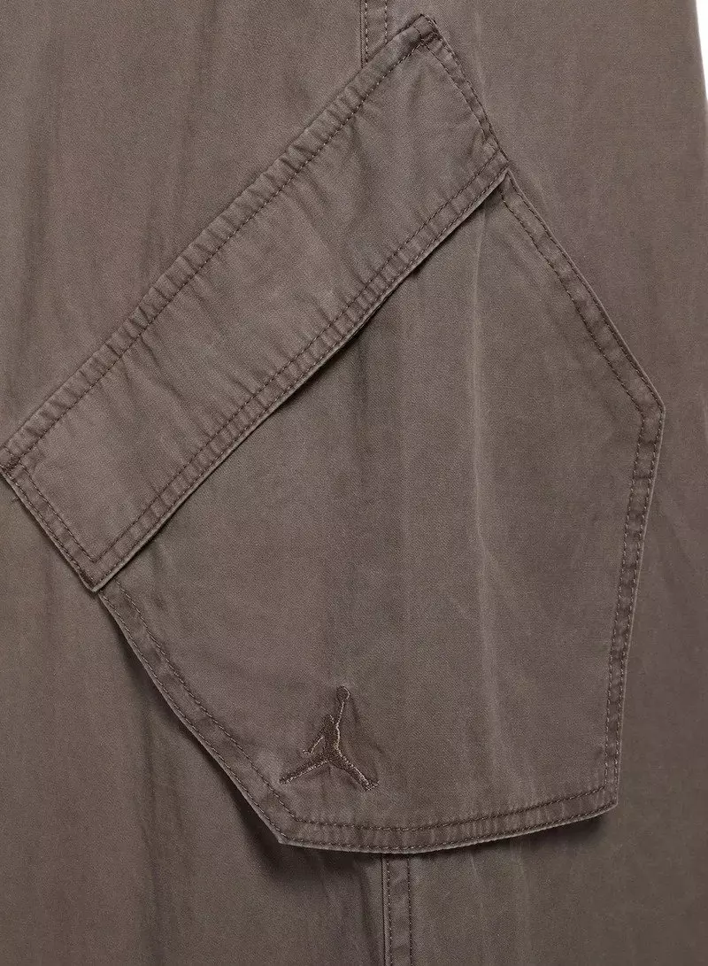 Jordan Women's Chicago Parachute Skirt -Olive Grey - OLIVE GREY