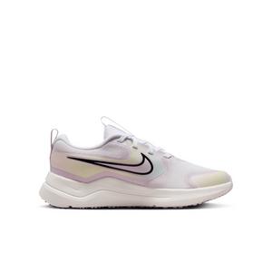 Nike Cosmic Runner SE 2 "White/Bleached Lilac/Sail/Black" Grade School Girls' Running Shoe - WHITE/LILAC/SAIL/BLACK