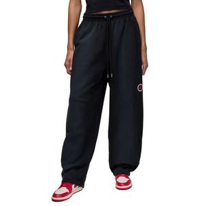 Jordan Women's Flight Fleece Baggy Pants -Black