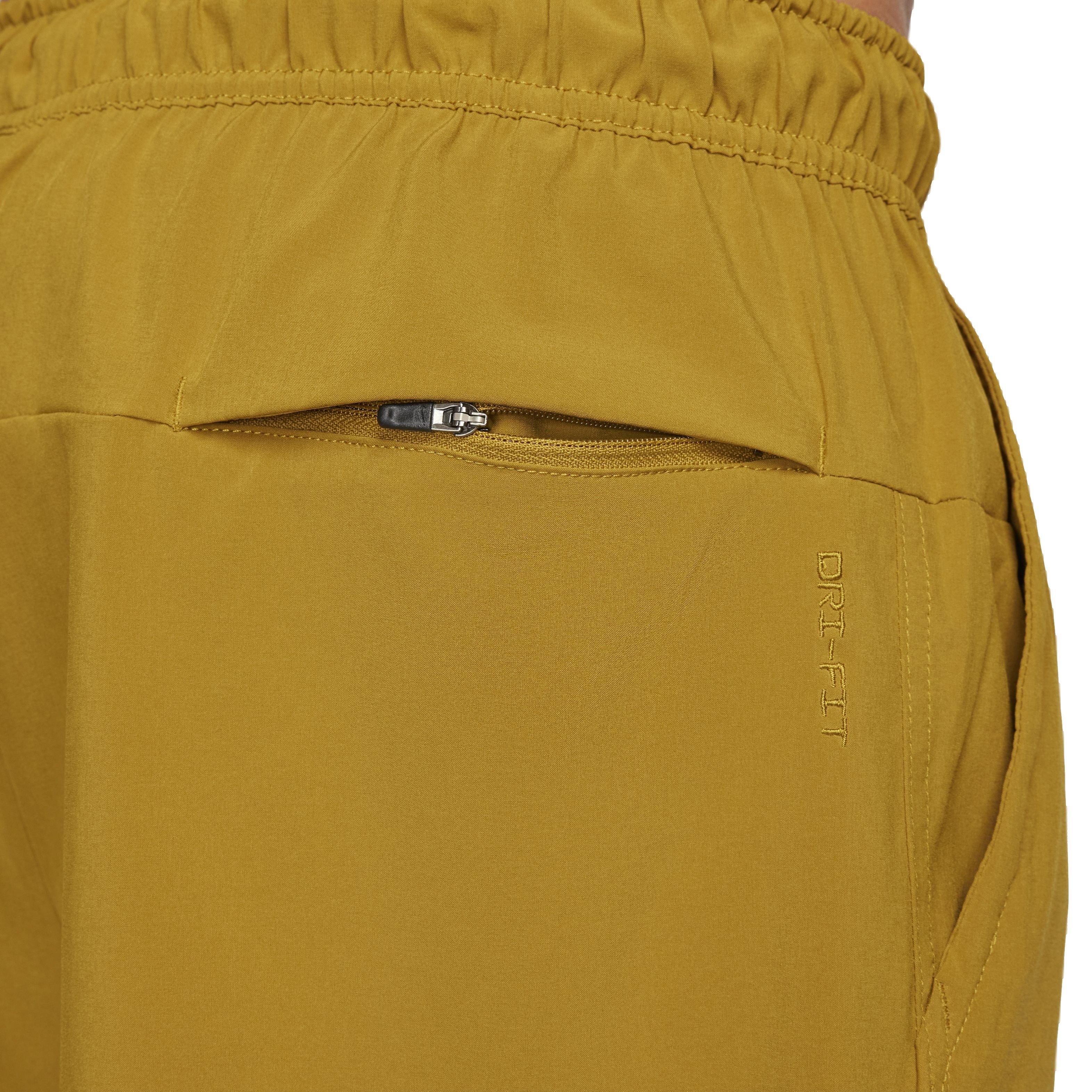 Nike Men's Dri-FIT Unlimited Woven 7" 2-in-1 Versatile Shorts - BROWN Thumbnail View 7