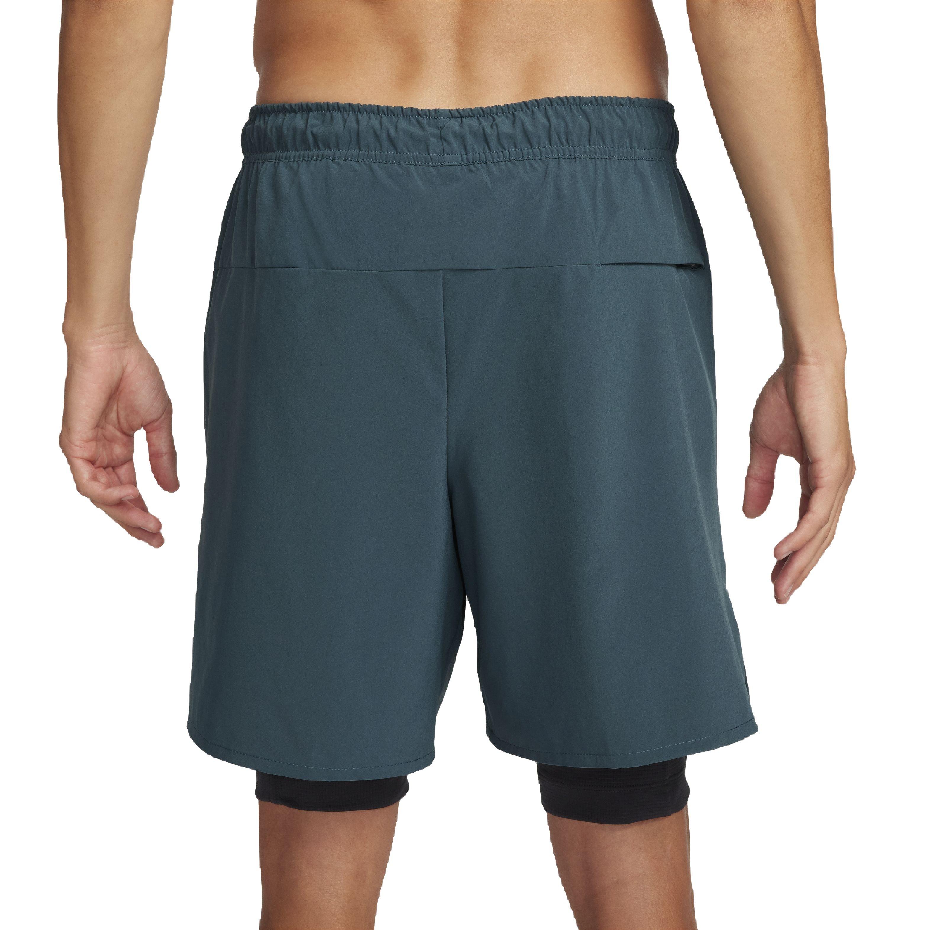 Nike Men's Dri-FIT Unlimited Woven 7" 2-in-1 Versatile Shorts - GREEN Thumbnail View 2