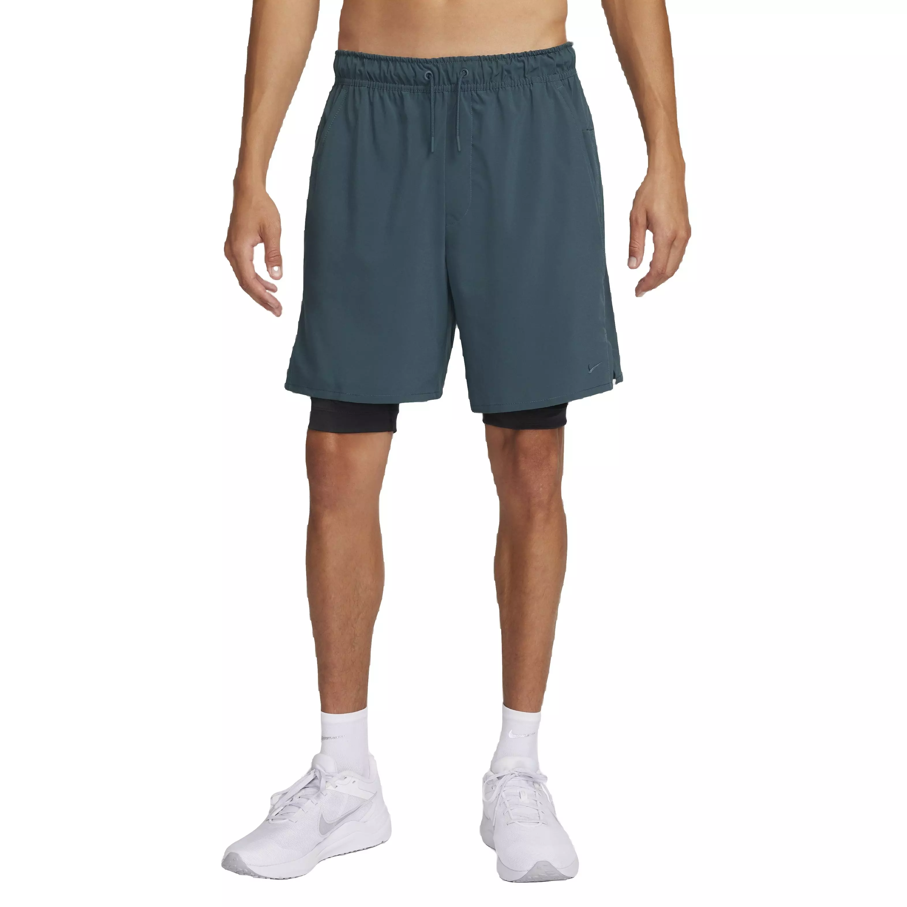 Nike Men's Dri-FIT Unlimited Woven 7" 2-in-1 Versatile Shorts - GREEN
