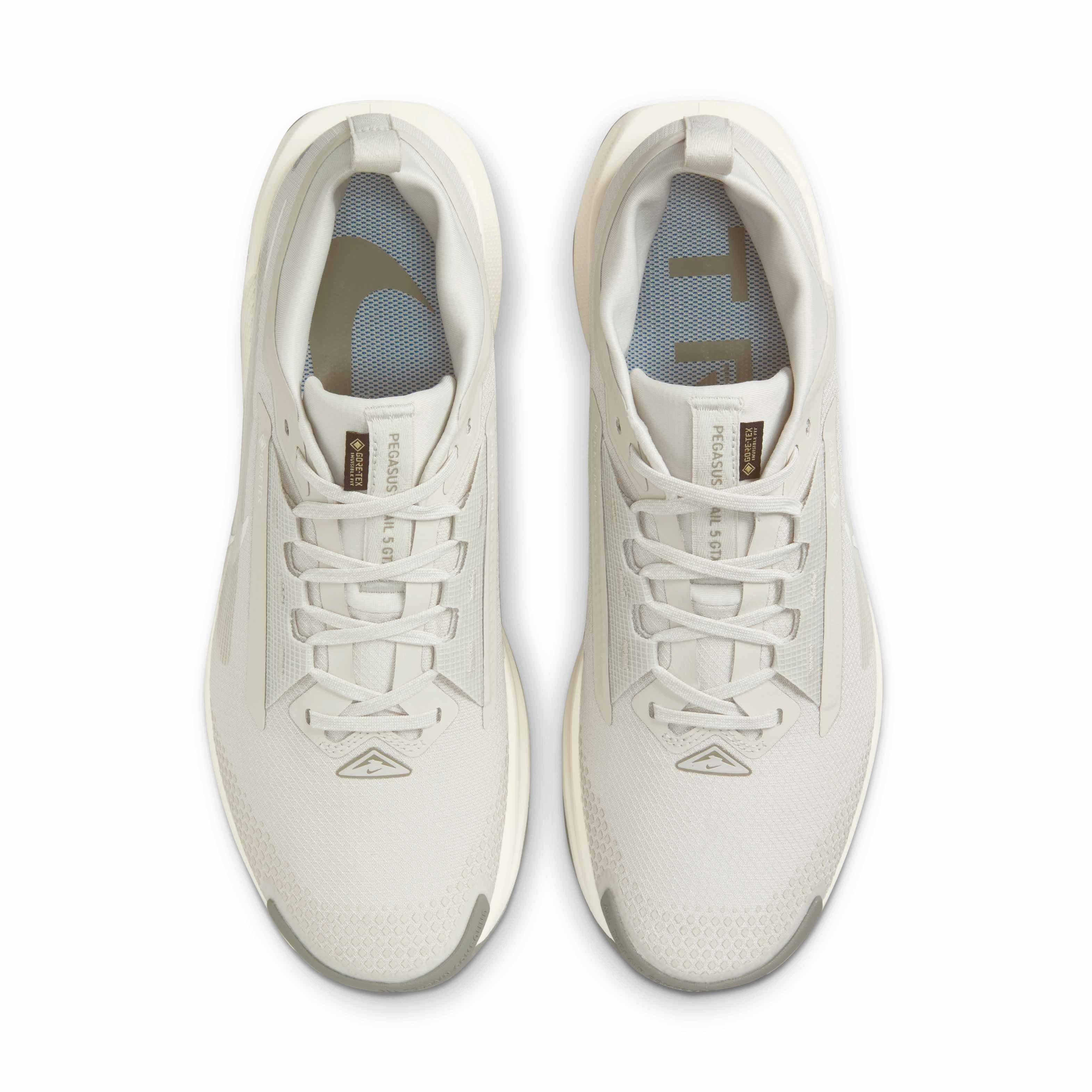 Nike Pegasus Trail 5 "Light Bone/Light Army/Sail" Men's Trail Running Shoe - LT BONE/LT ARMY/SAIL Thumbnail View 4