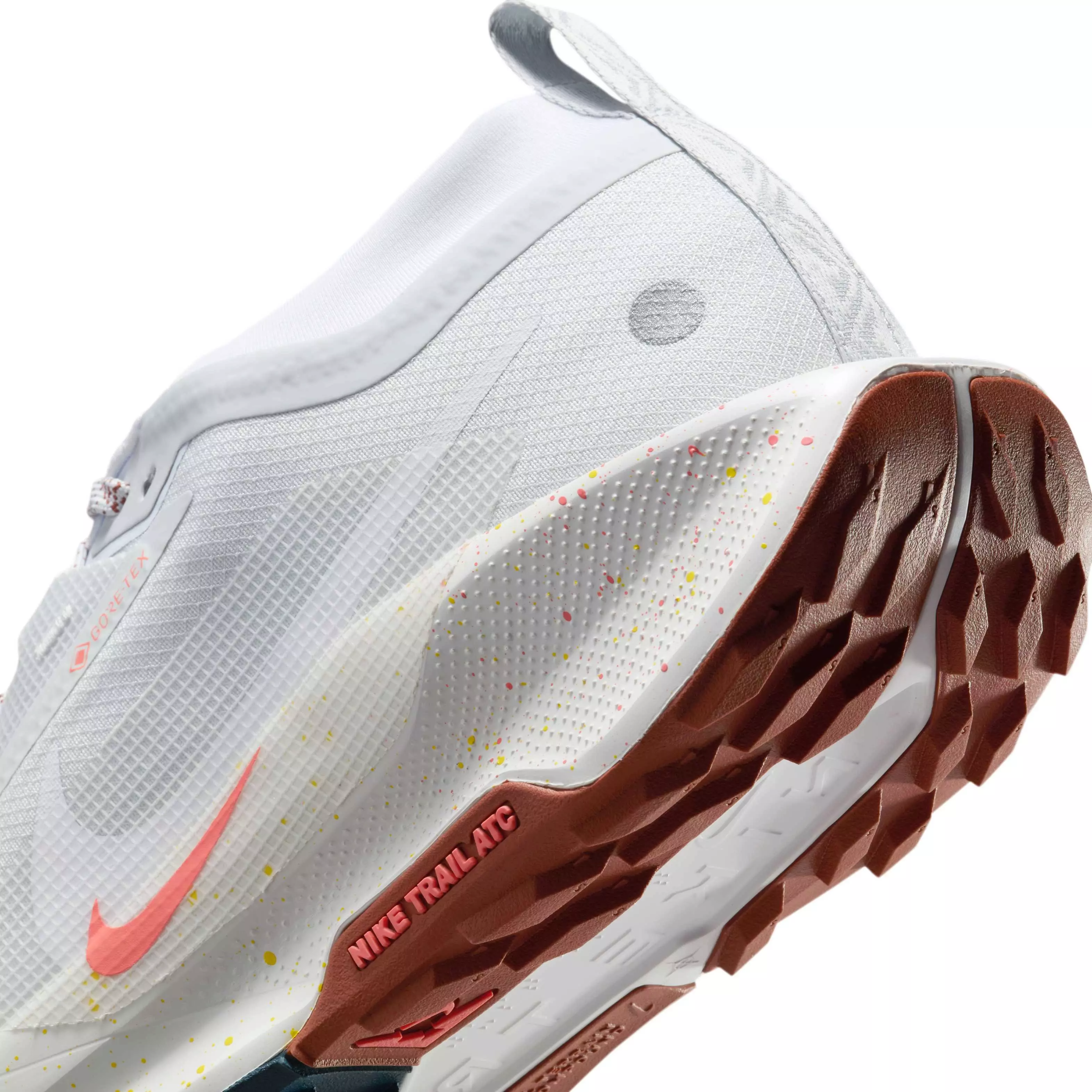 Nike Pegasus Trail 5 "Pure Platinum/Football Grey/Pink Foam/White" Men's Trail Running Shoe - PLATINUM/GREY/PINK/WHITE