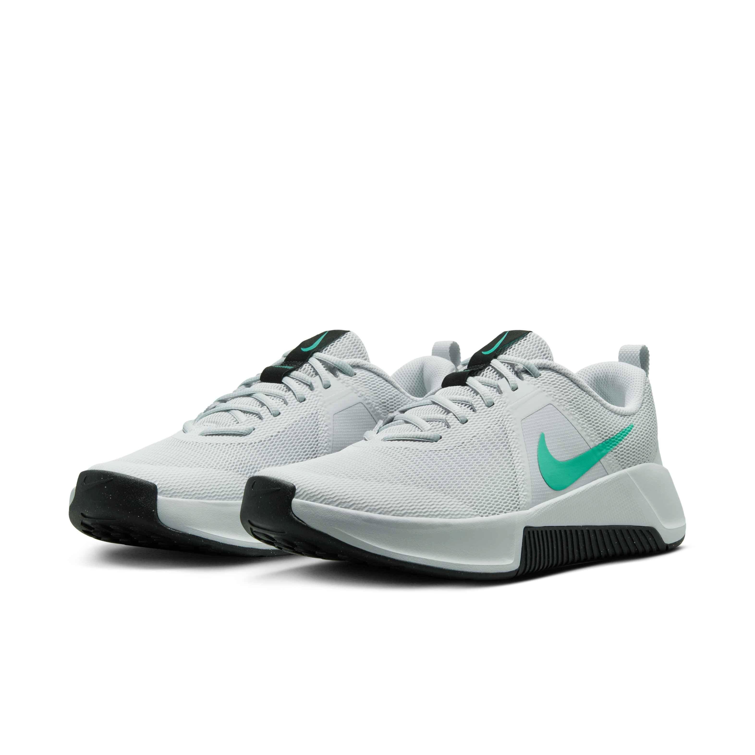 Nike MC Trainer 3 "Pure Platinum/Black/Washed Teal" Men's Training Shoe - PLATINUM/BLACK/TEAL Thumbnail View 3