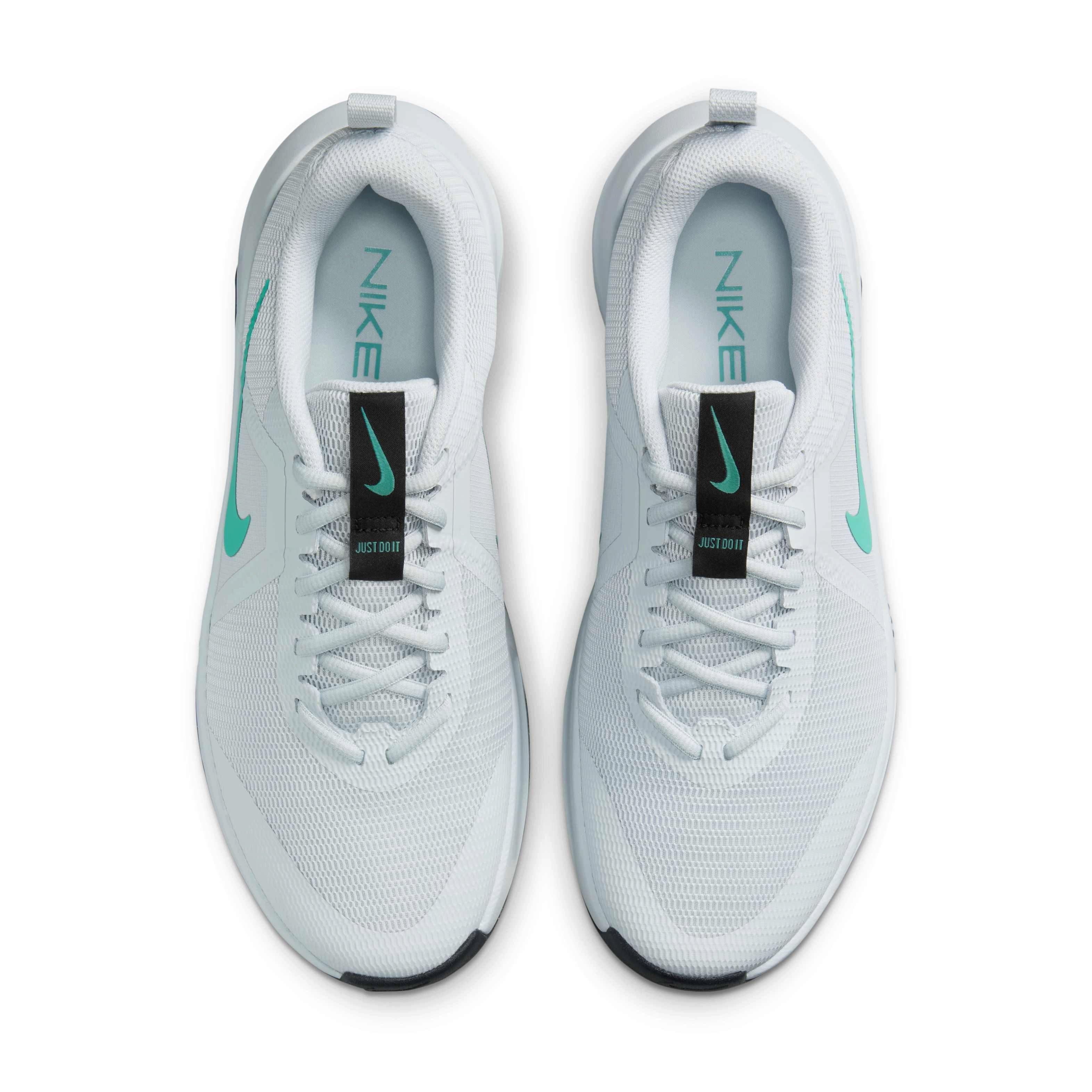 Nike MC Trainer 3 "Pure Platinum/Black/Washed Teal" Men's Training Shoe - PLATINUM/BLACK/TEAL Thumbnail View 4