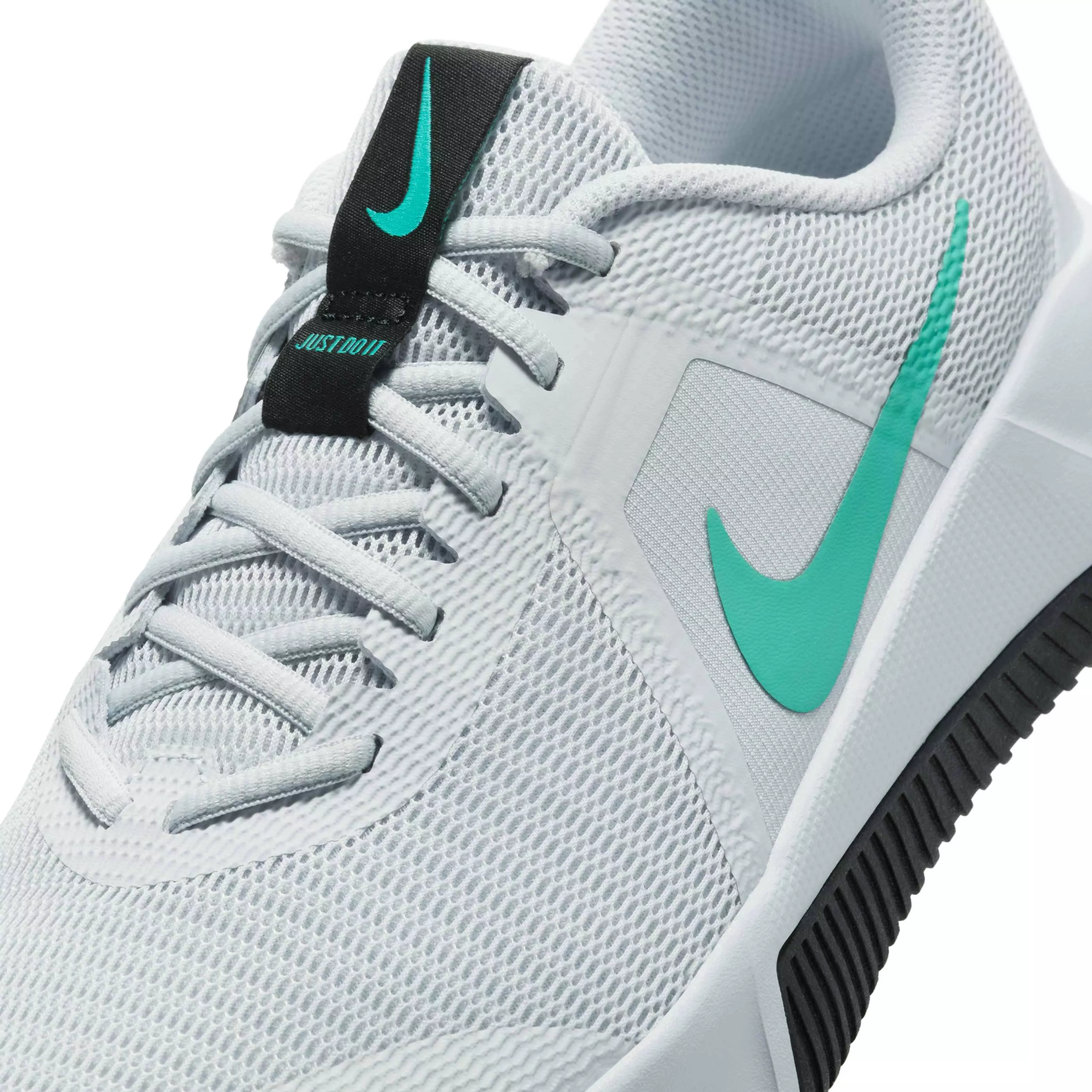 Nike MC Trainer 3 "Pure Platinum/Black/Washed Teal" Men's Training Shoe - PLATINUM/BLACK/TEAL