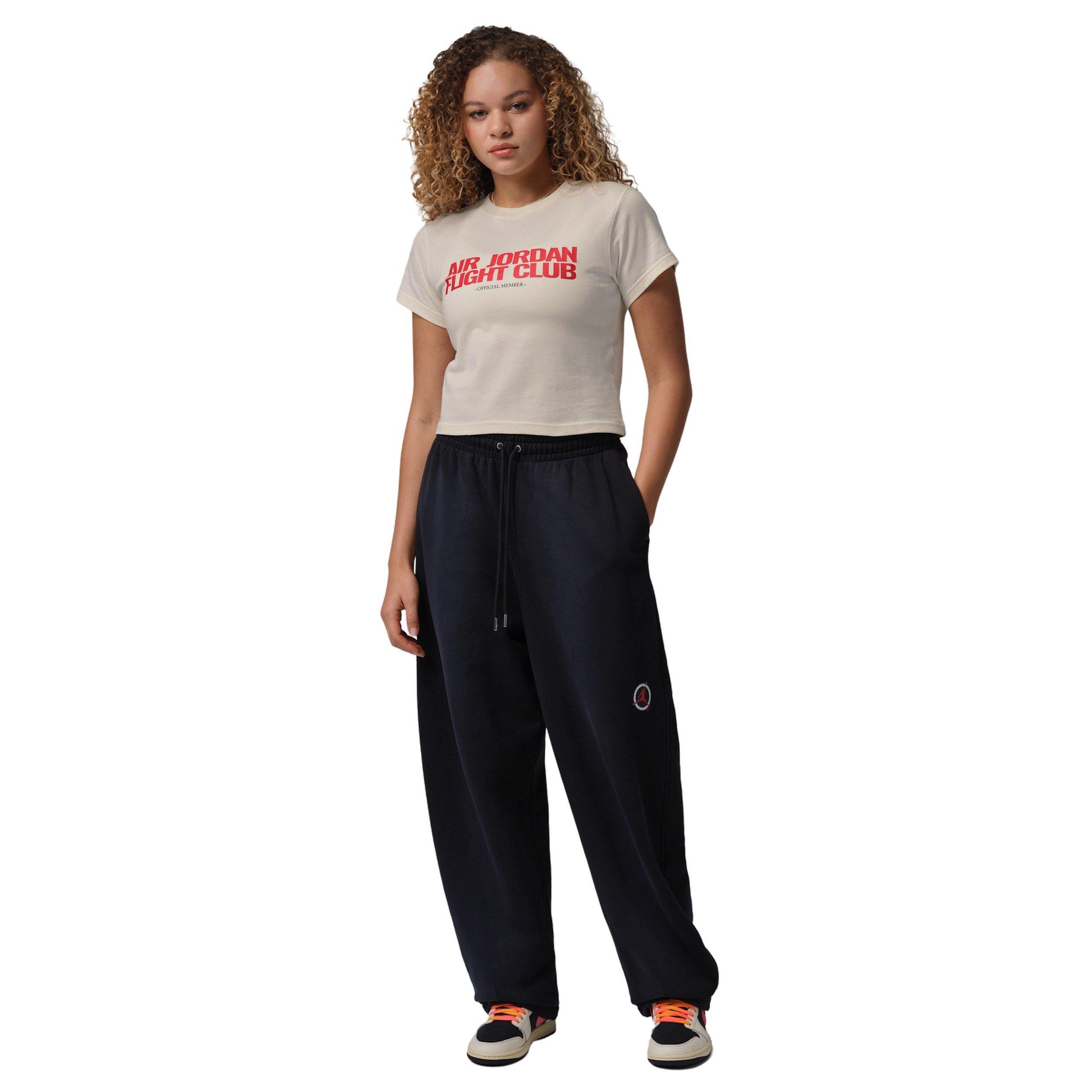 Jordan Women's Flight Club Graphic T-Shirt - Ivory - IVORY Thumbnail View 6