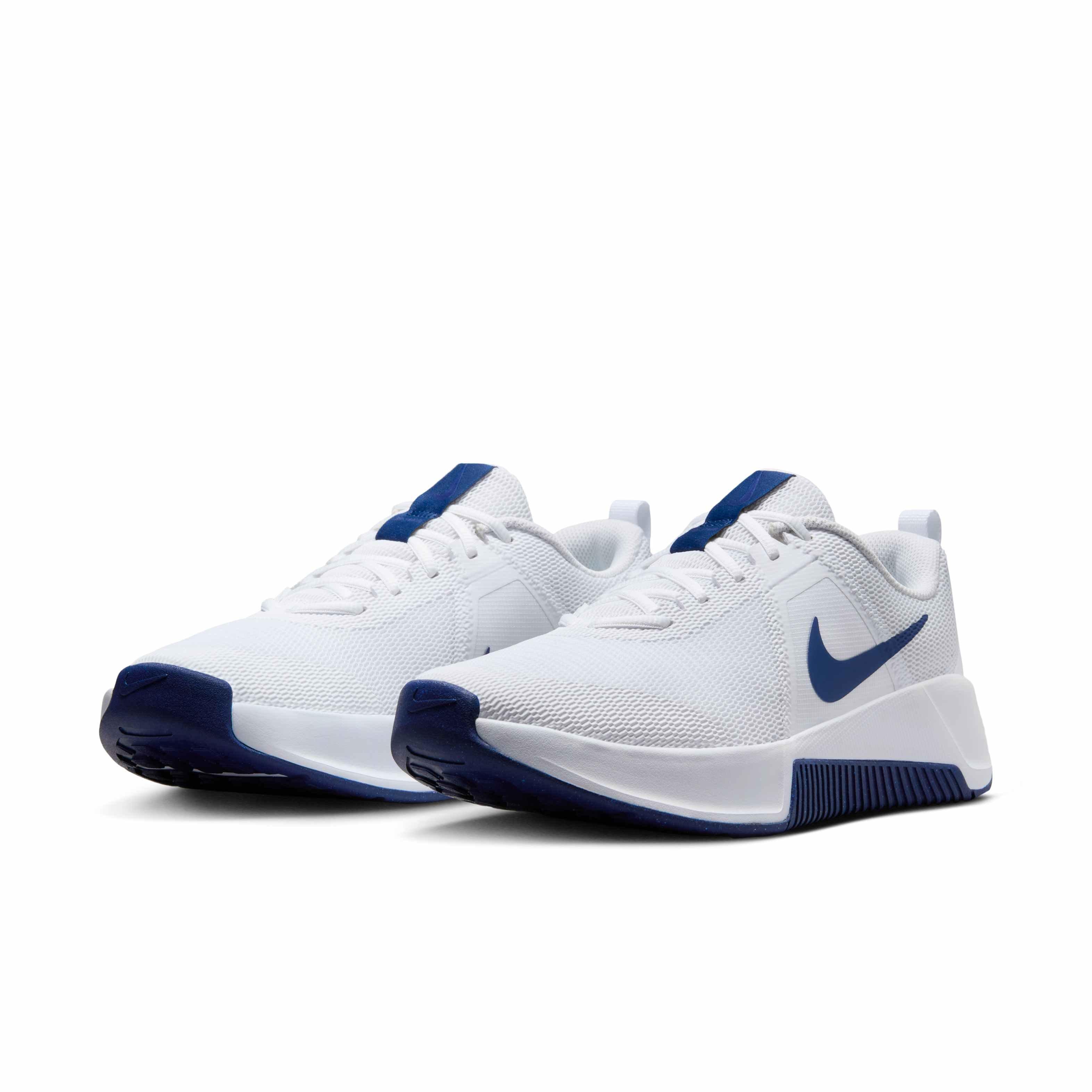 Nike MC Trainer 3 "White/Blue Void/Deep Royal Blue" Men's Training Shoe - WHITE/BLUE/ROYAL Thumbnail View 3