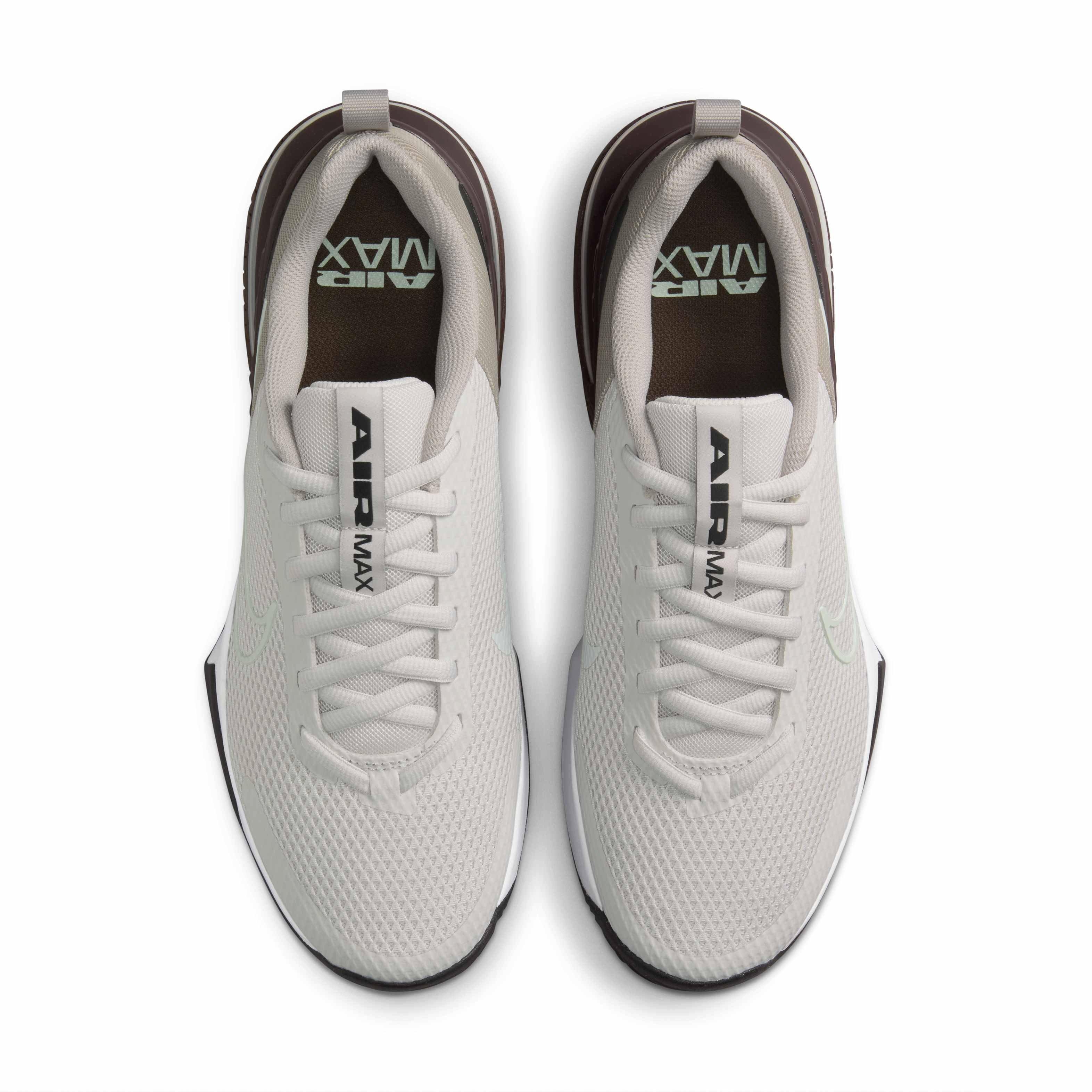 Nike Air Max Alpha Trainer 6 "Platinum Tint/College Grey/Black/Barely Green" Men's Training Shoe - PLATINUM/GREY/BLACK/GREEN Thumbnail View 4