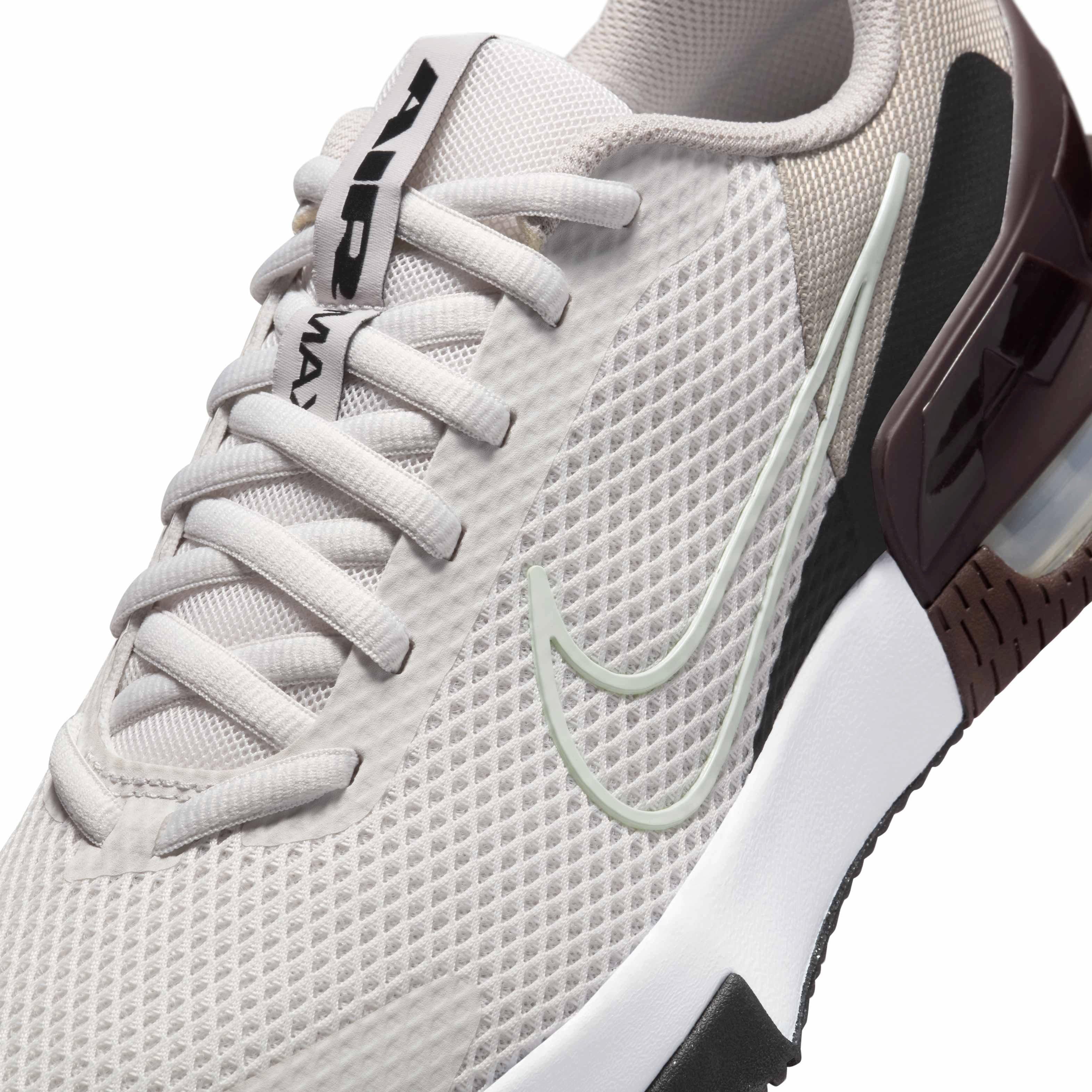 Nike Air Max Alpha Trainer 6 "Platinum Tint/College Grey/Black/Barely Green" Men's Training Shoe - PLATINUM/GREY/BLACK/GREEN Thumbnail View 7