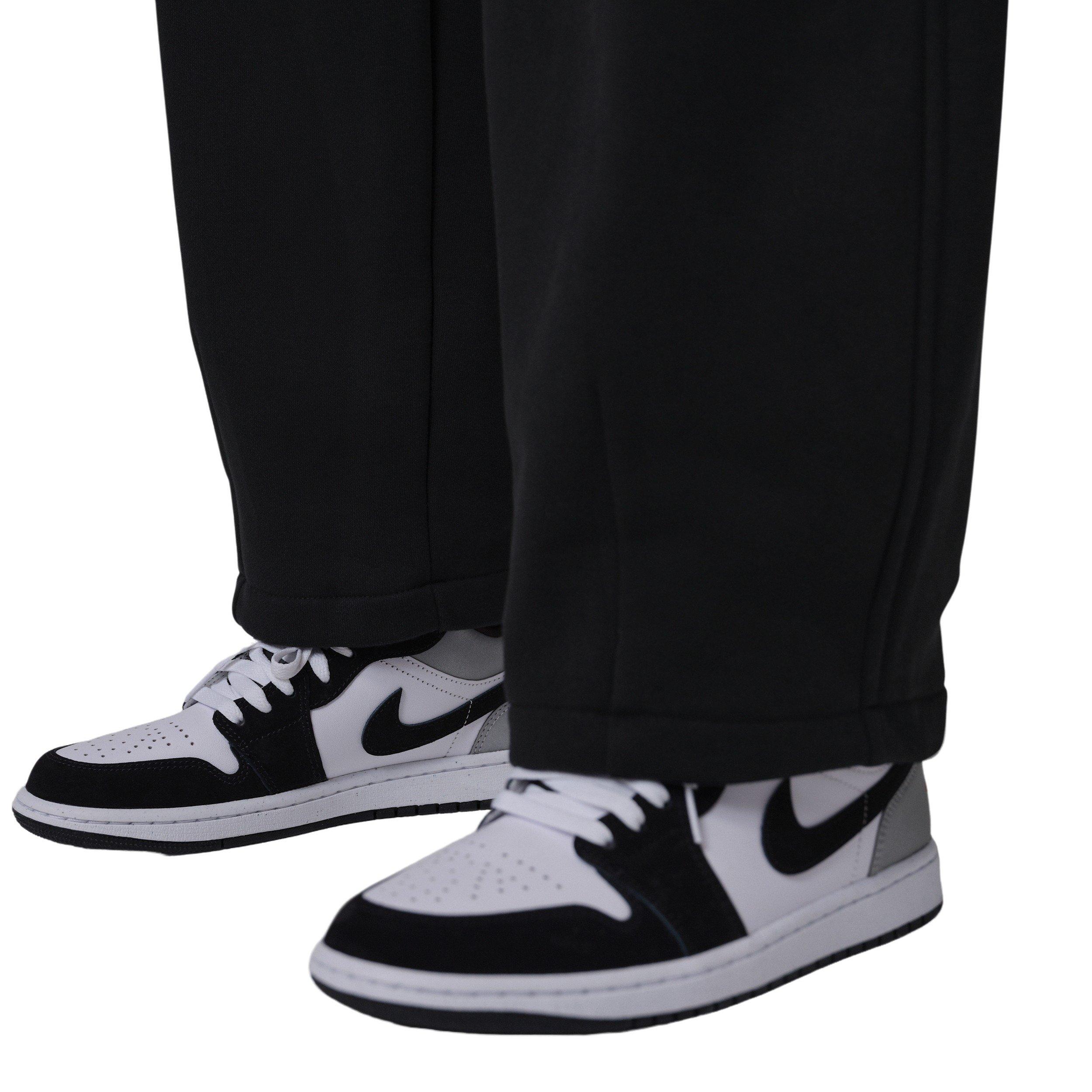 Jordan Women's Flight Fleece Baggy Pants -Black - BLACK Thumbnail View 5