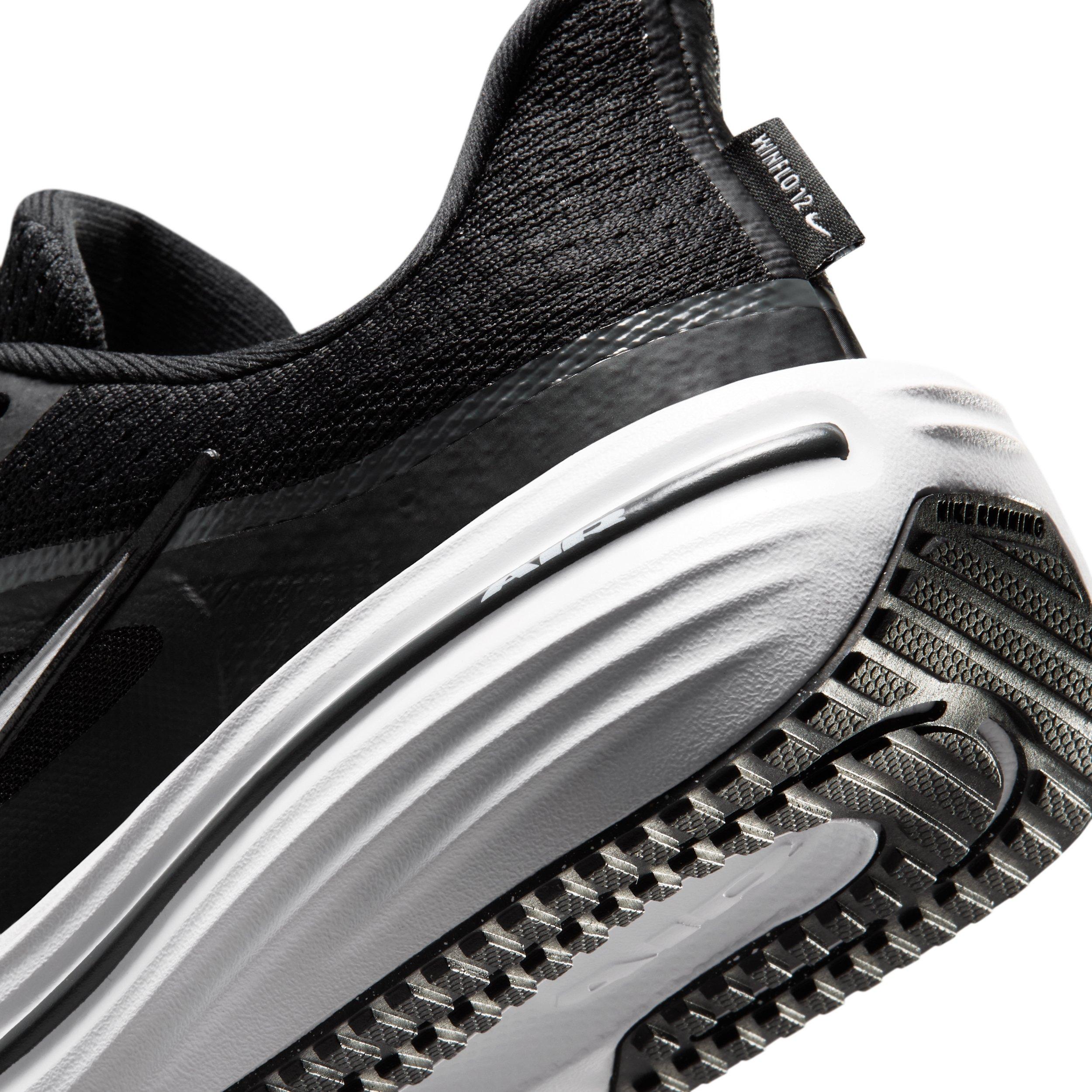 Nike Winflo 12 "Black/Dark Grey/White" Preschool Boys' Running Shoe - BLACK/DK GREY/WHITE