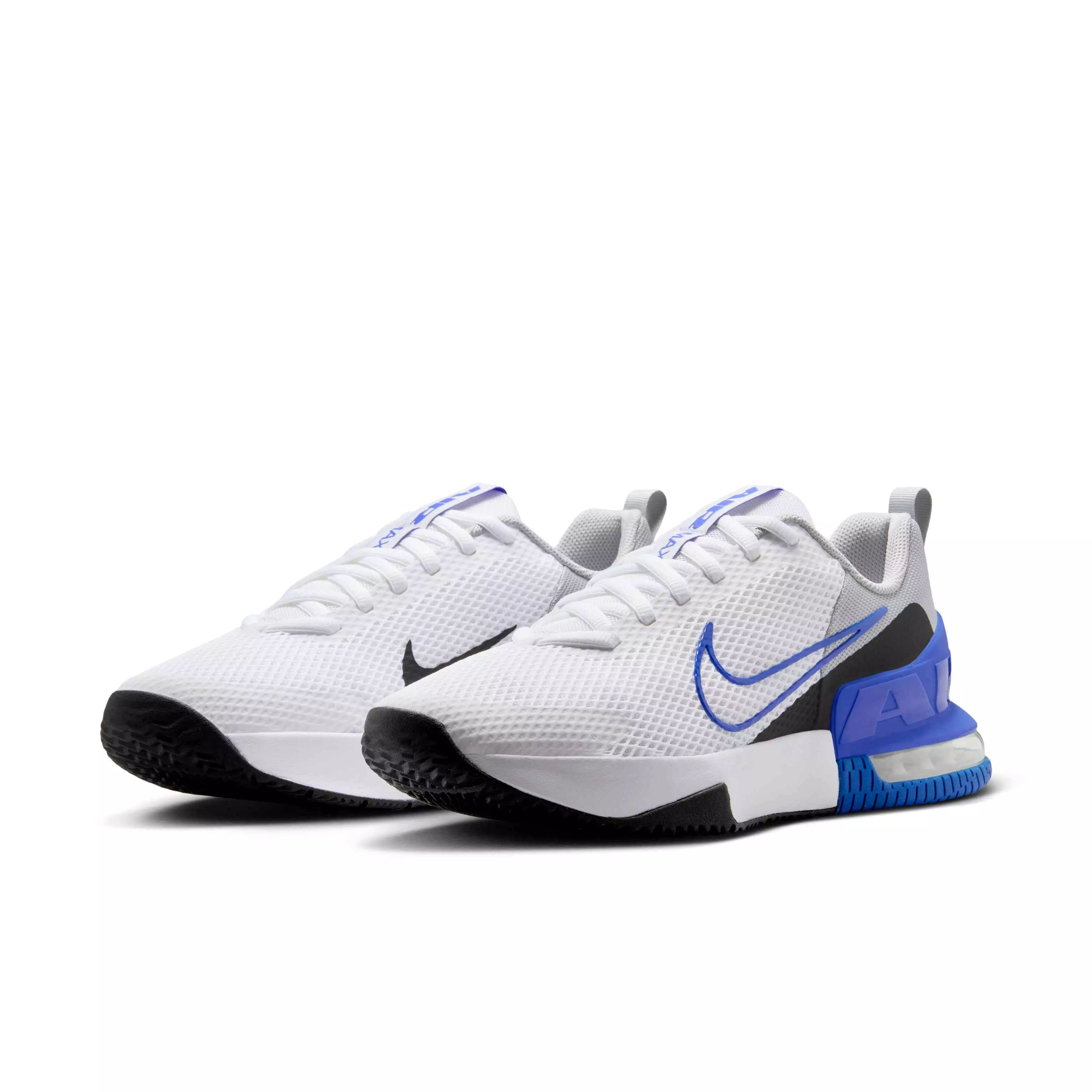 Nike Air Max Alpha Trainer 6 "White/Light Smoke Grey/Black/Hyper Royal" Men's Training Shoe - WHITE/LT GREY/BLACK/ROYAL